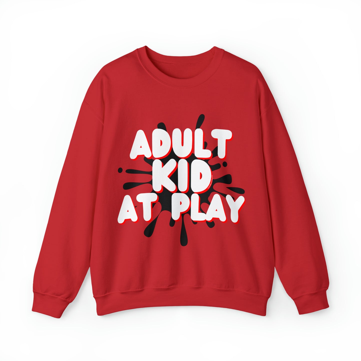 ADULT KID AT PLAY SWEATSHIRT