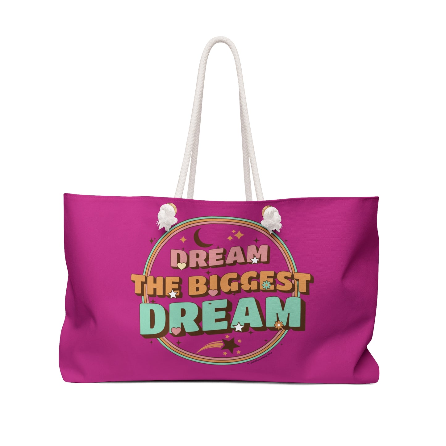 DREAM THE BIGGEST DREAM-Weekender Bag