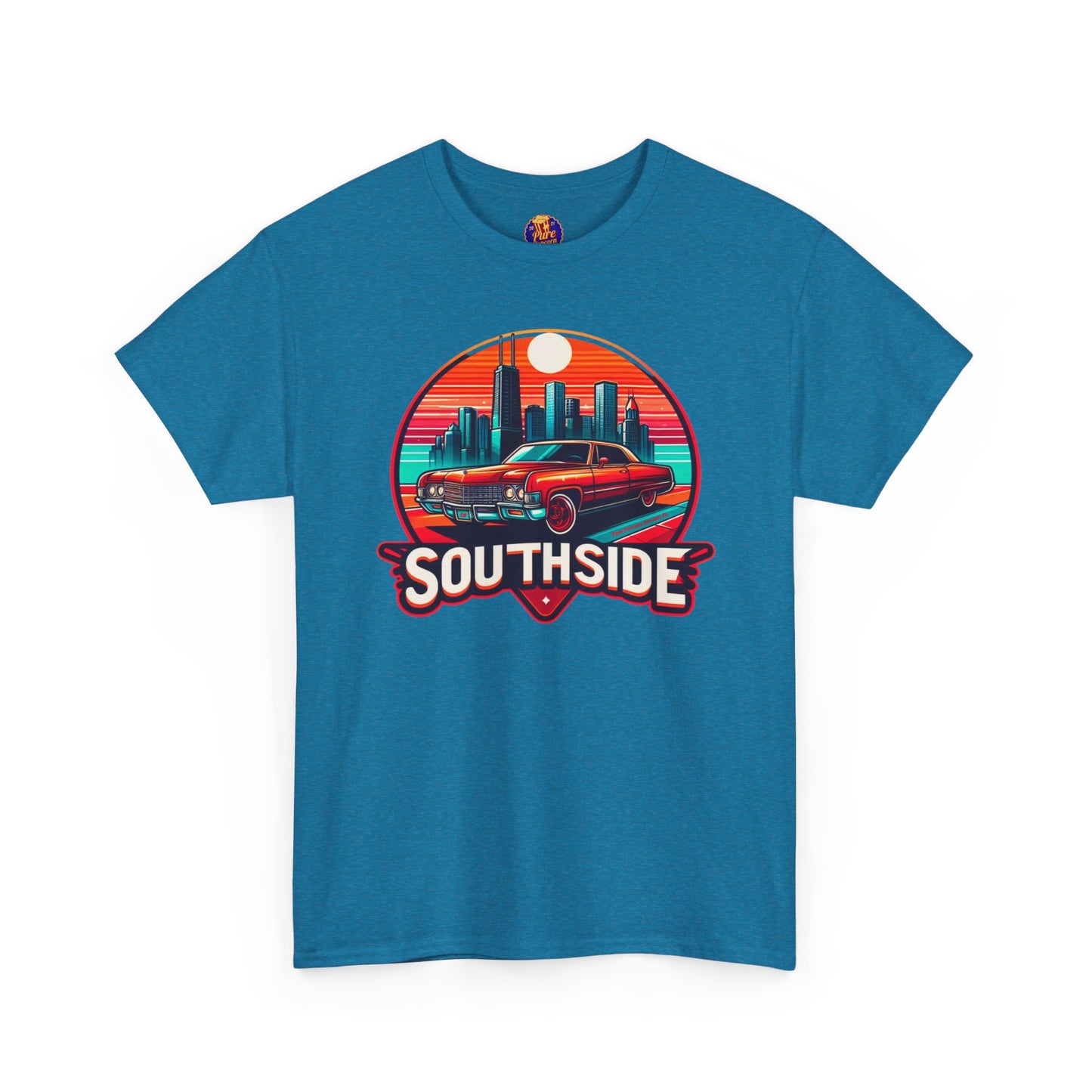 SOUTHSIDE CLASSIC SUNSET Unisex Heavy Cotton Tee