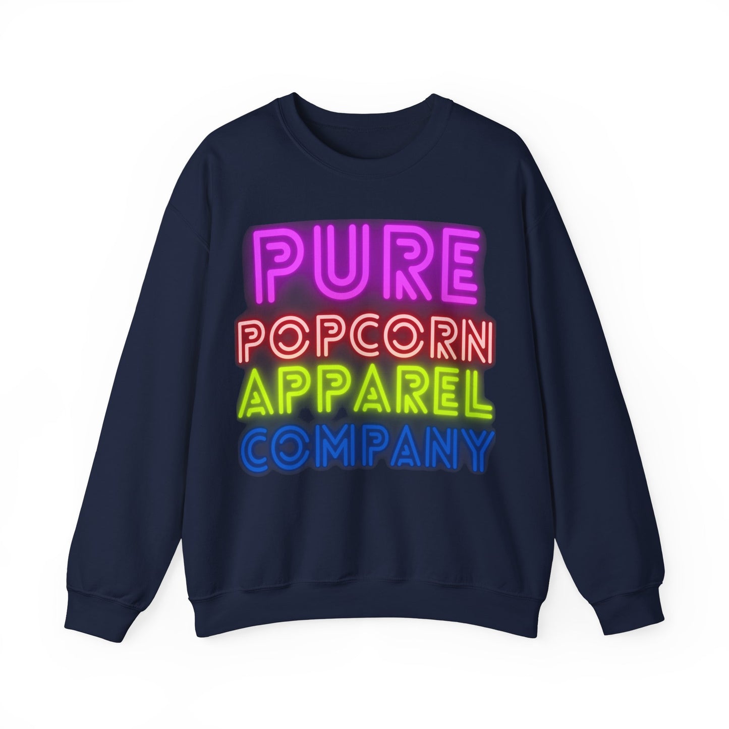 NEON PURE POPCORN APPAREL COMPANY SWEATSHIRT