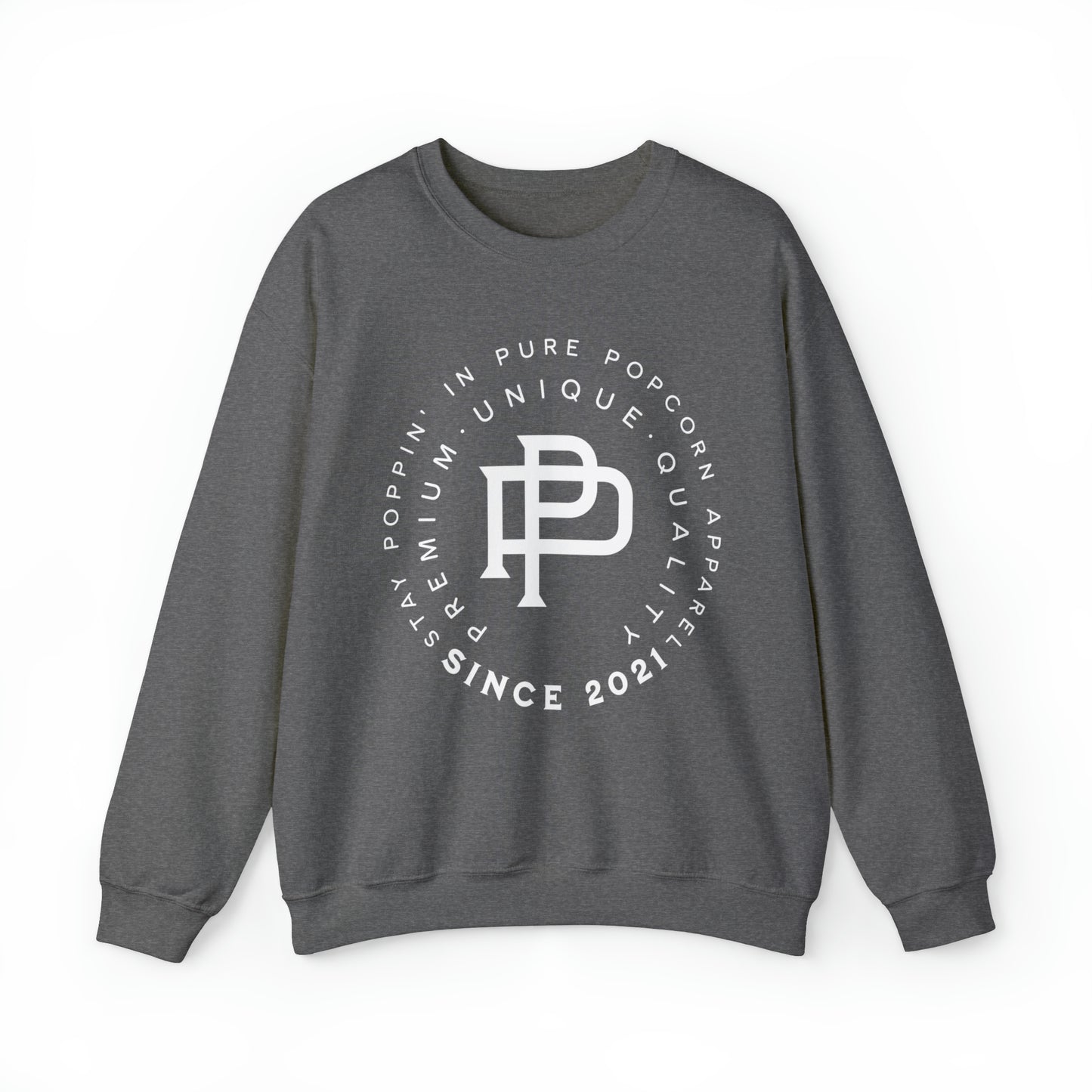 PURE POPCORN APPAREL COMPANY STAMP SWEATSHIRT