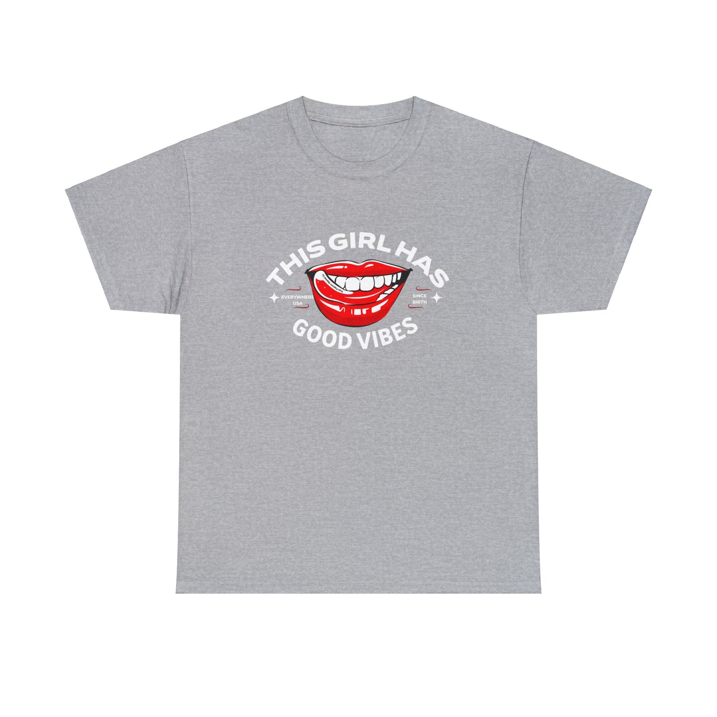 GOOD VIBES-Unisex Heavy Cotton Tee