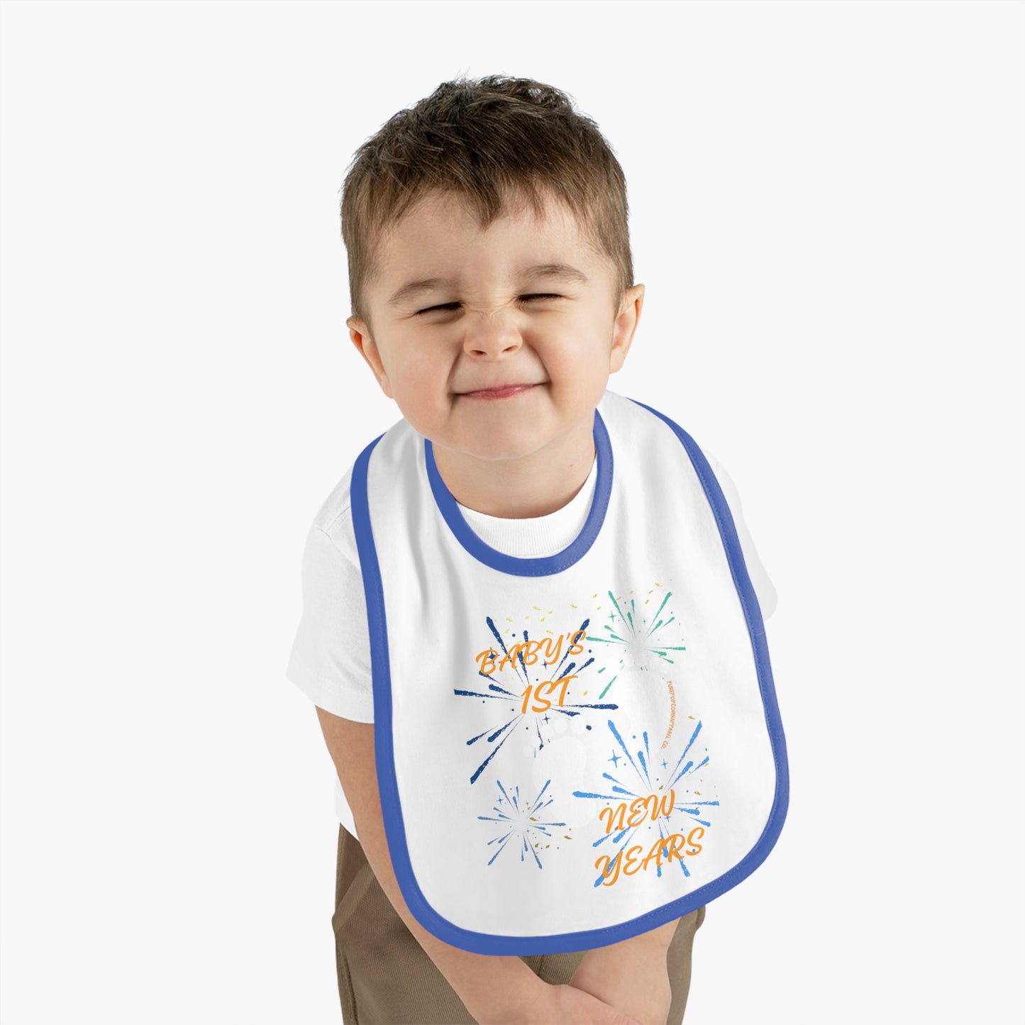BABY 1ST NEW YEARS BIB