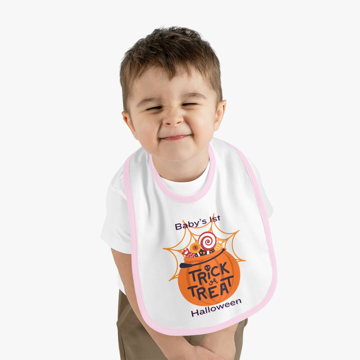 BABY 1ST TREAT OR TREAT BIB