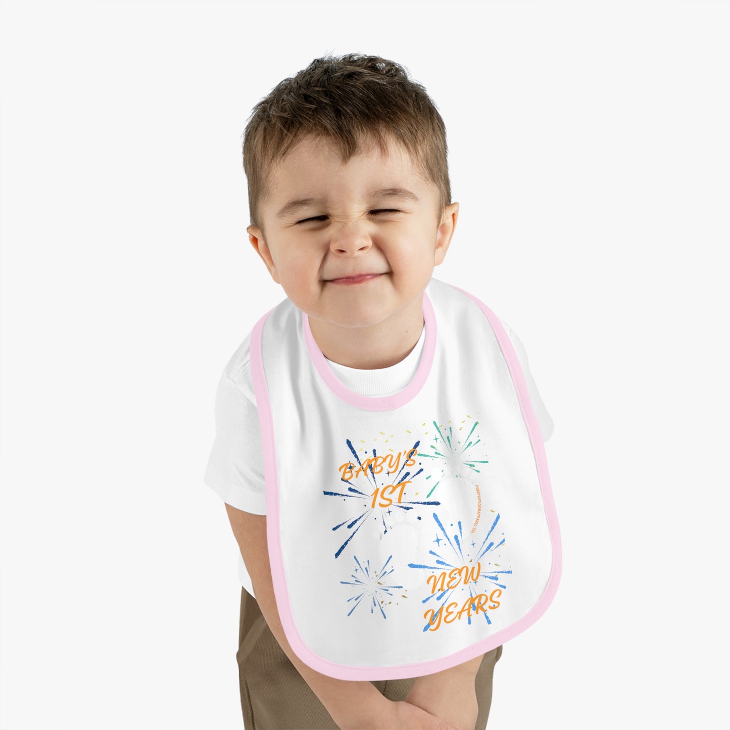 BABY 1ST NEW YEARS BIB
