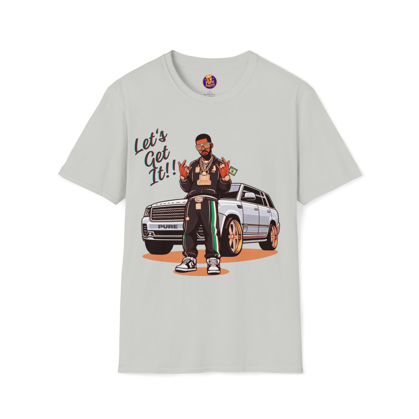 LET'S GET IT-Unisex Softstyle T-Shirt