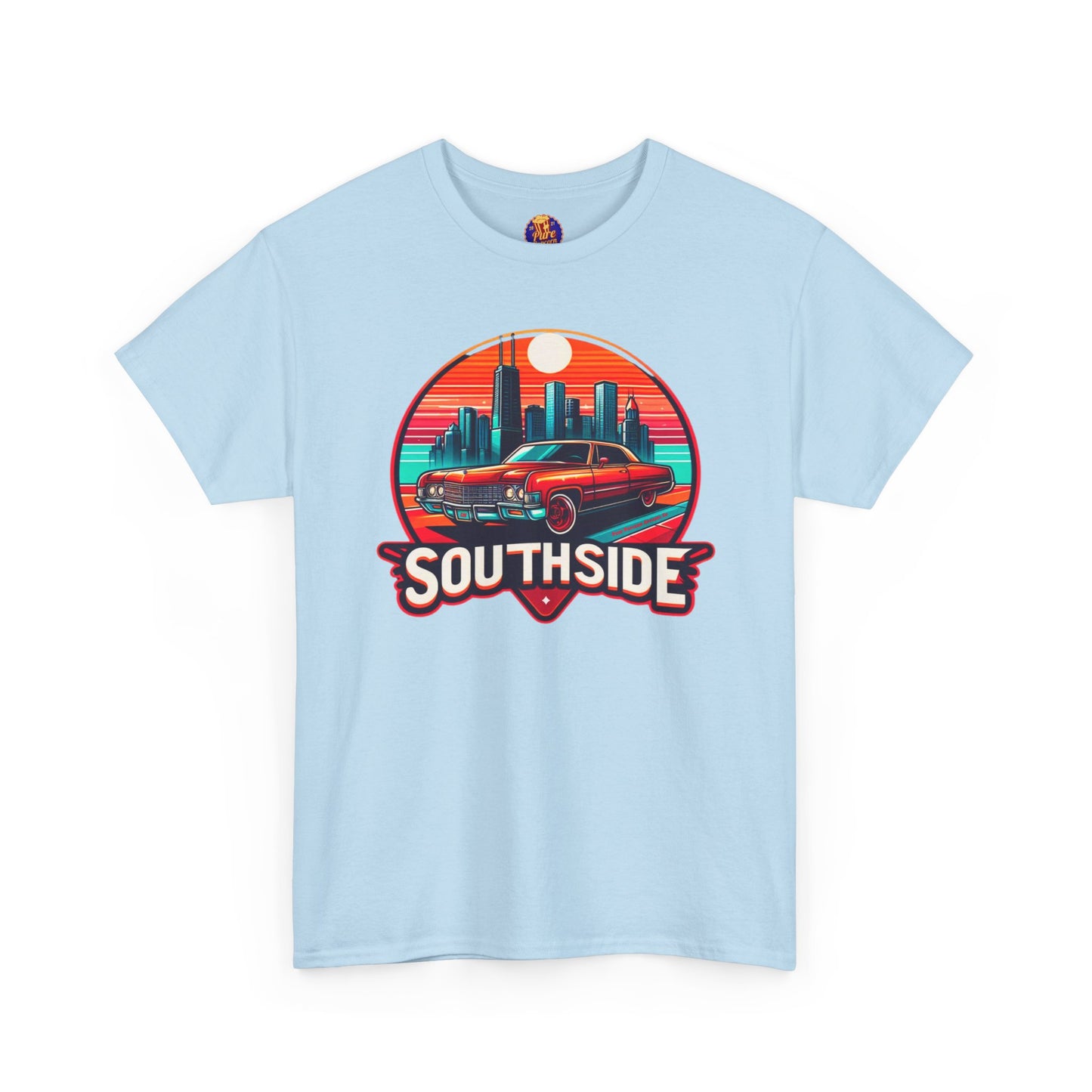 SOUTHSIDE CLASSIC SUNSET Unisex Heavy Cotton Tee
