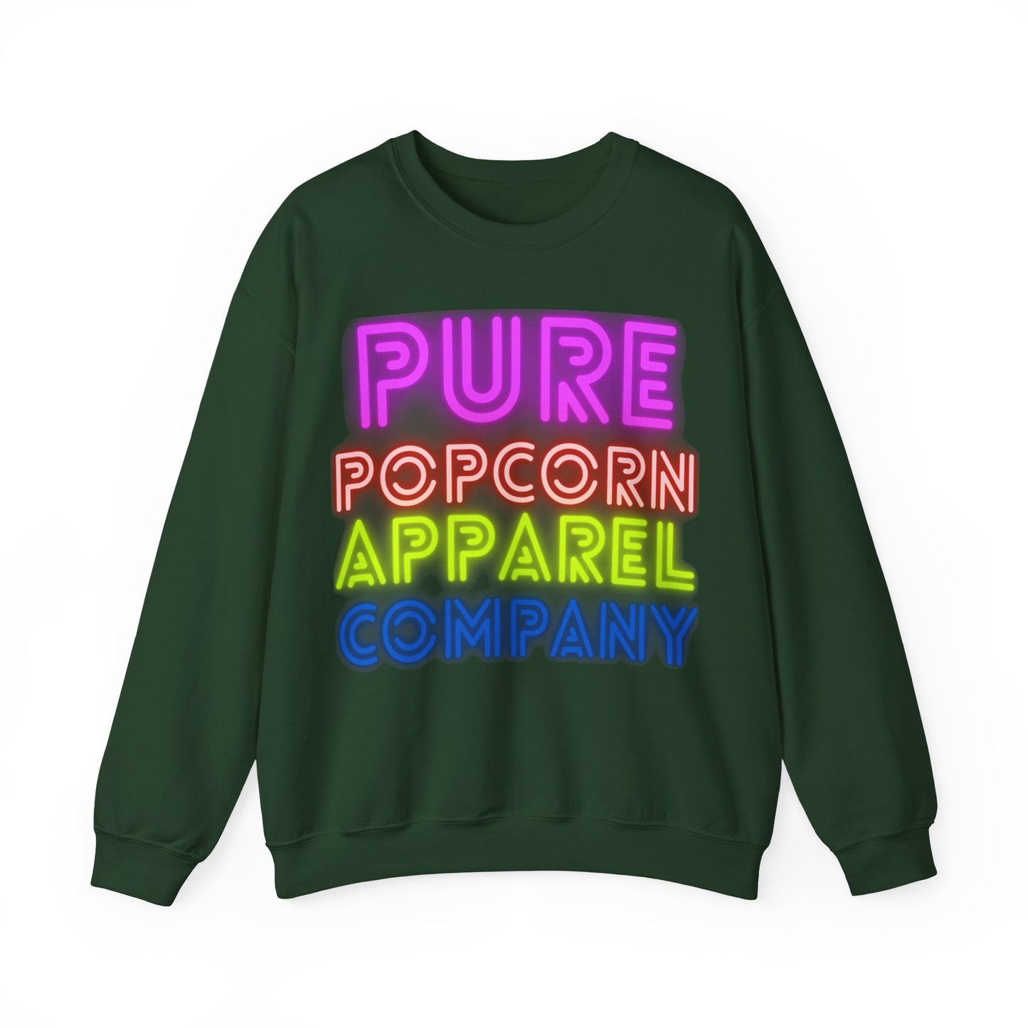 NEON PURE POPCORN APPAREL COMPANY SWEATSHIRT
