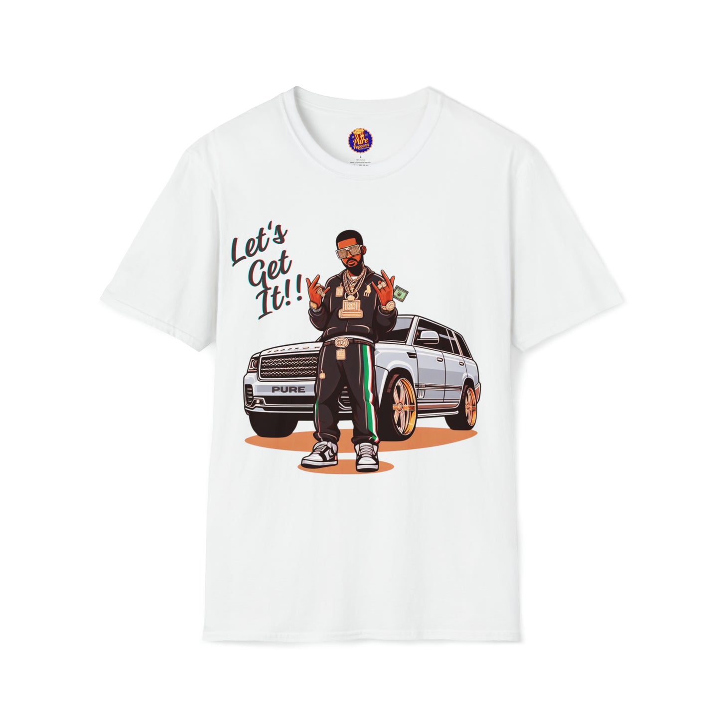 LET'S GET IT-Unisex Softstyle T-Shirt