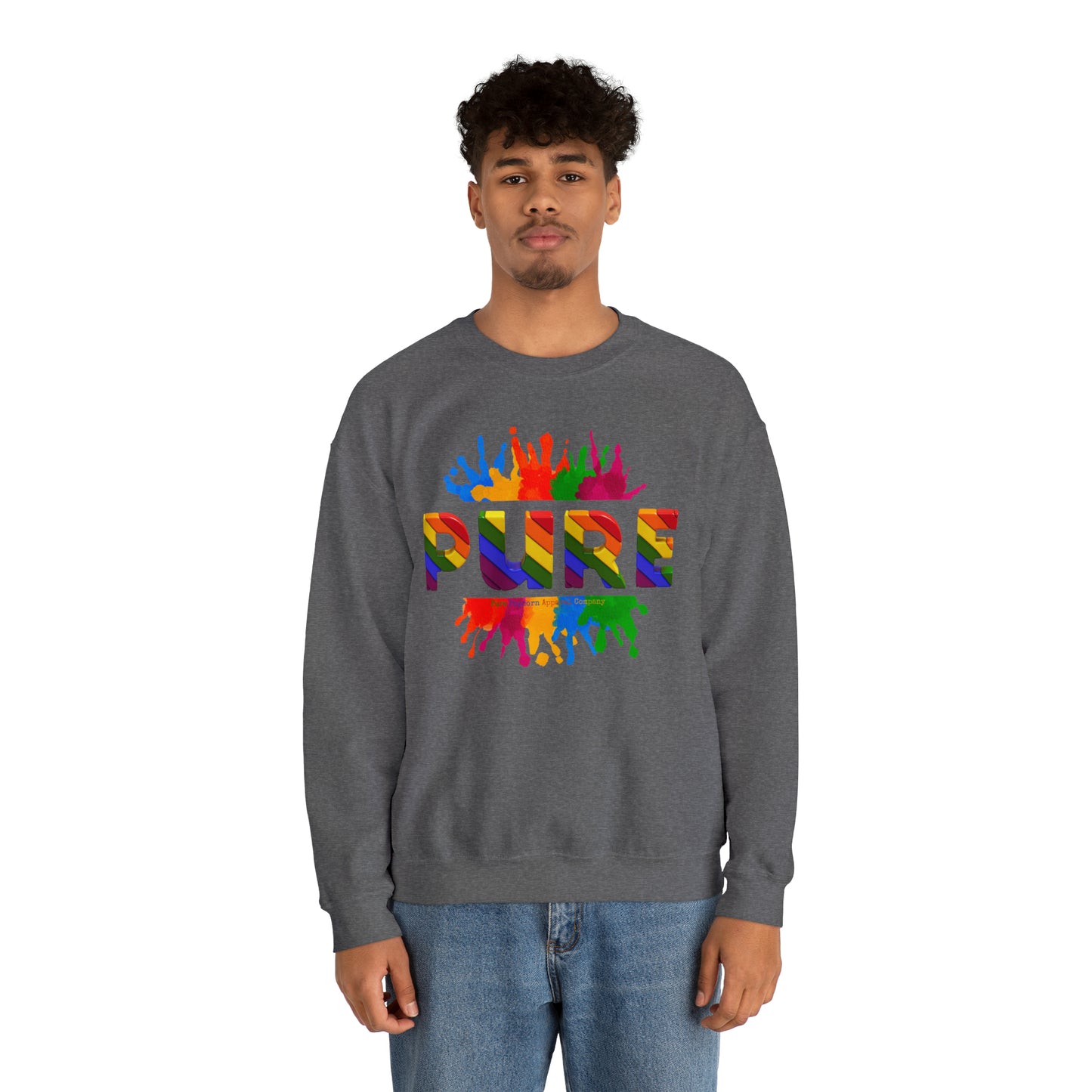 PURE PAINT SPLATTER SWEATSHIRT