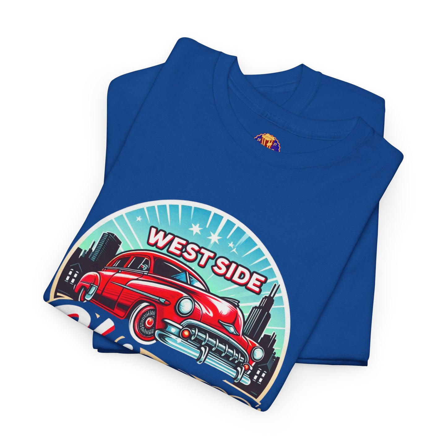 WESTSIDE CHICAGO CLASSIC CAR Unisex Heavy Cotton Tee