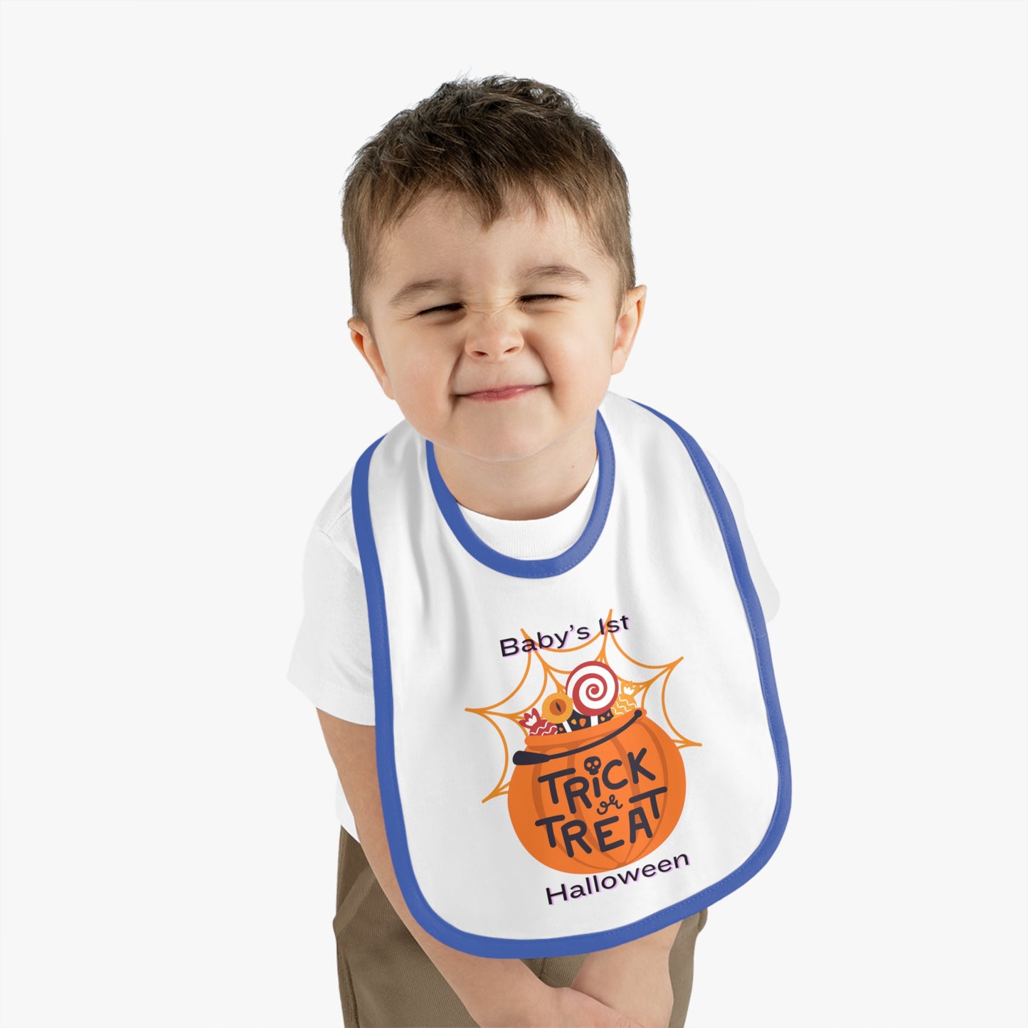BABY 1ST TREAT OR TREAT BIB