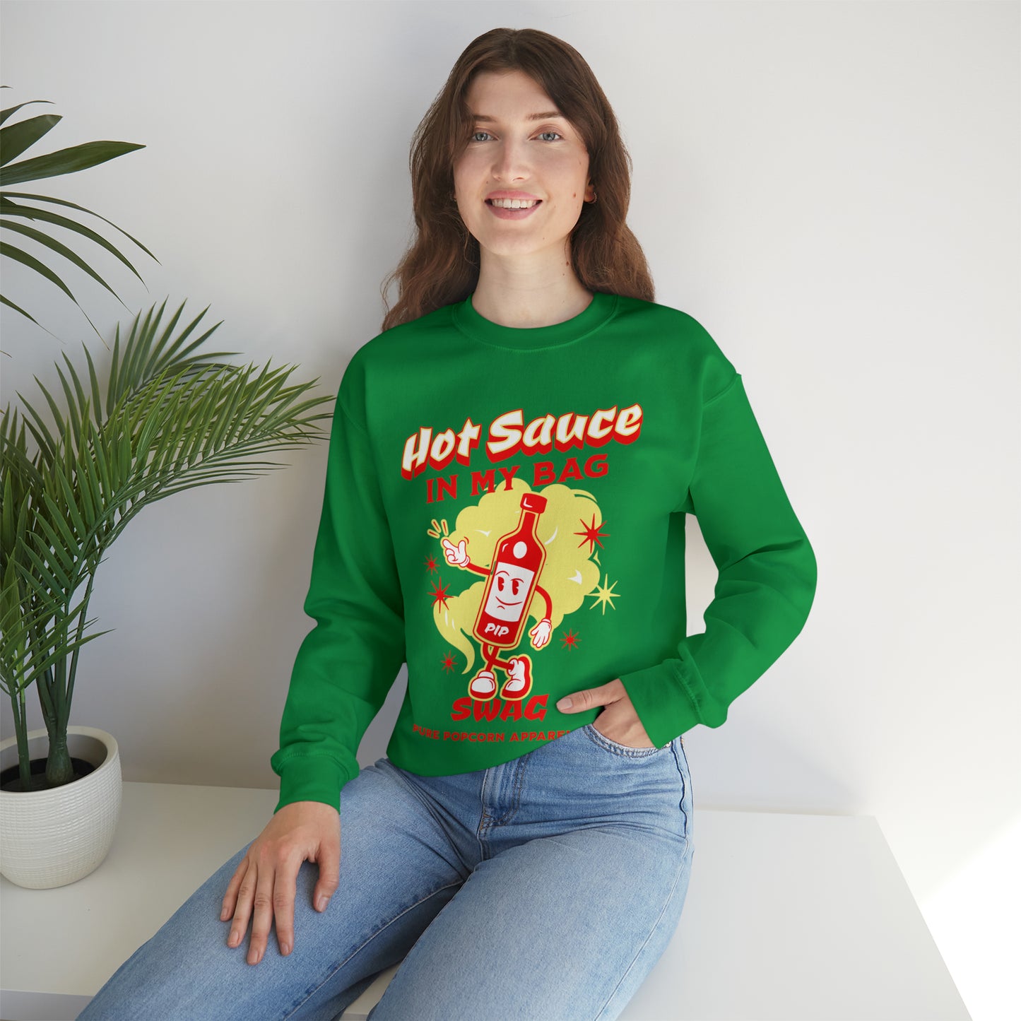 SWAGGY HOT SAUCE SWEATSHIRT