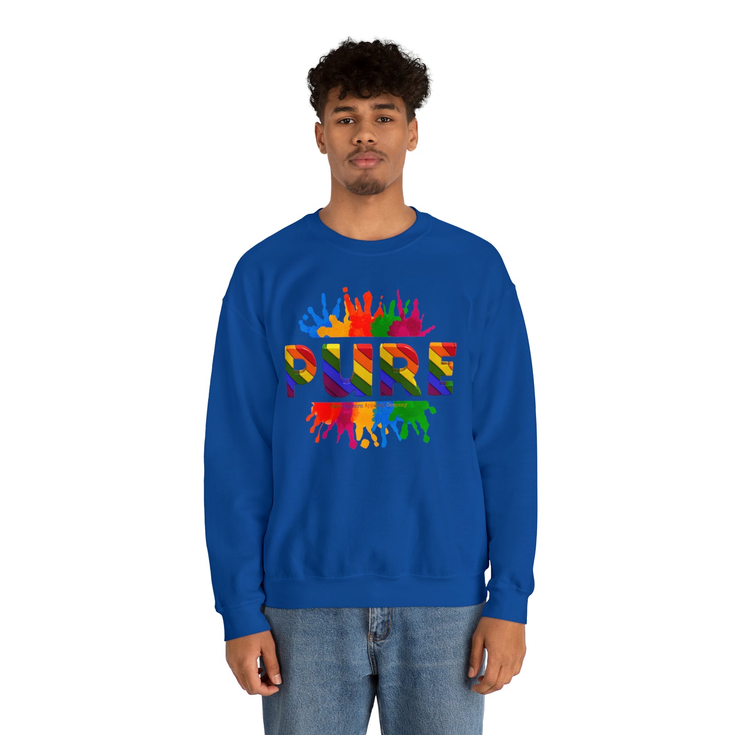 PURE PAINT SPLATTER SWEATSHIRT