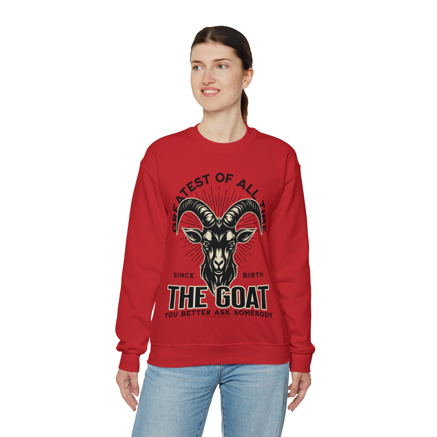 THE GOAT-THE GREATEST OF ALL TIME SWEATSHIRT