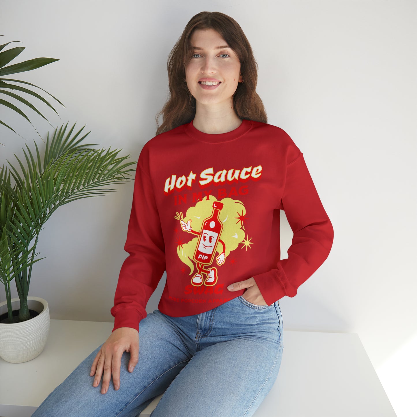 SWAGGY HOT SAUCE SWEATSHIRT