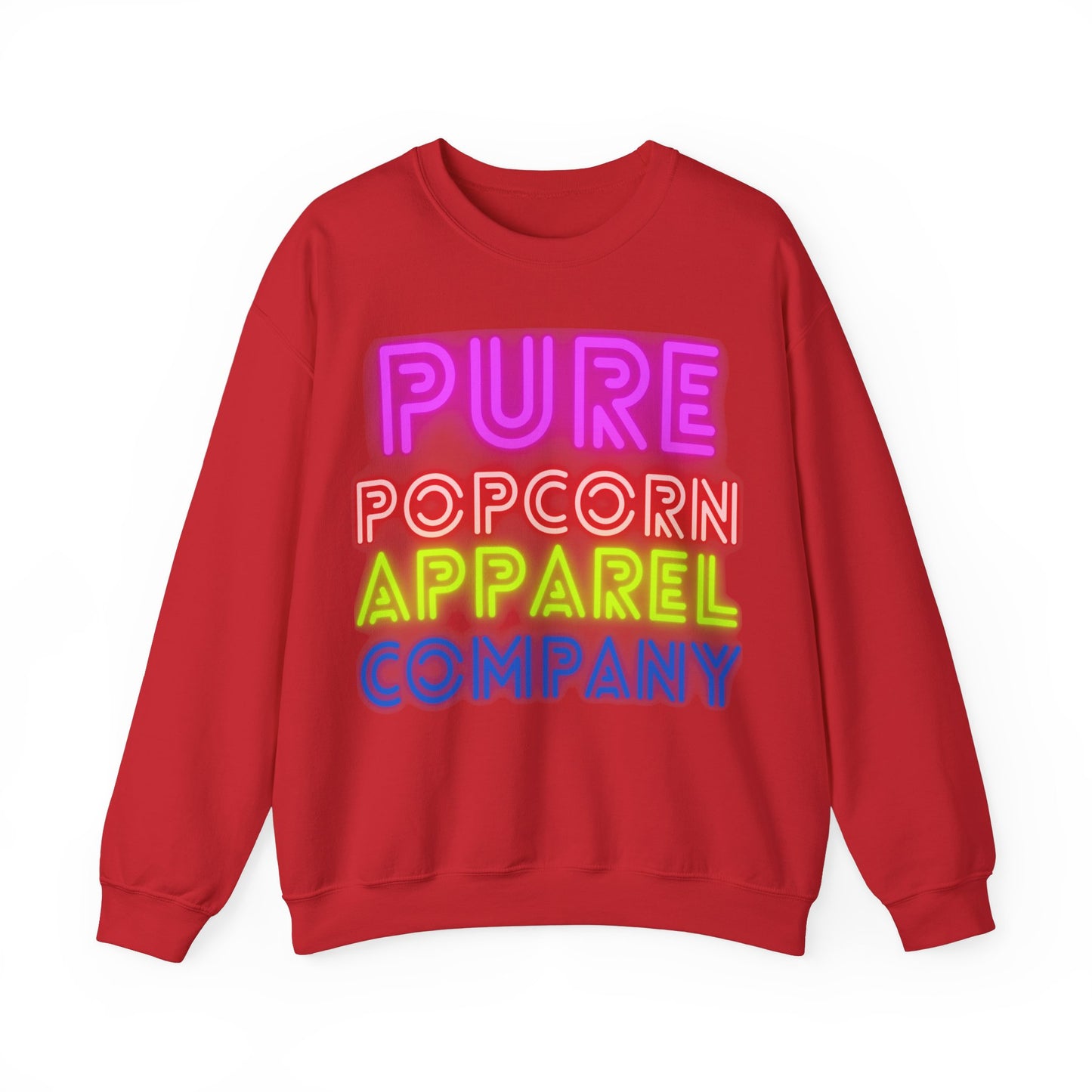 NEON PURE POPCORN APPAREL COMPANY SWEATSHIRT