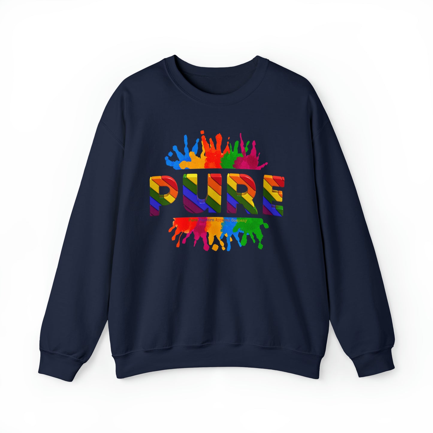 PURE PAINT SPLATTER SWEATSHIRT