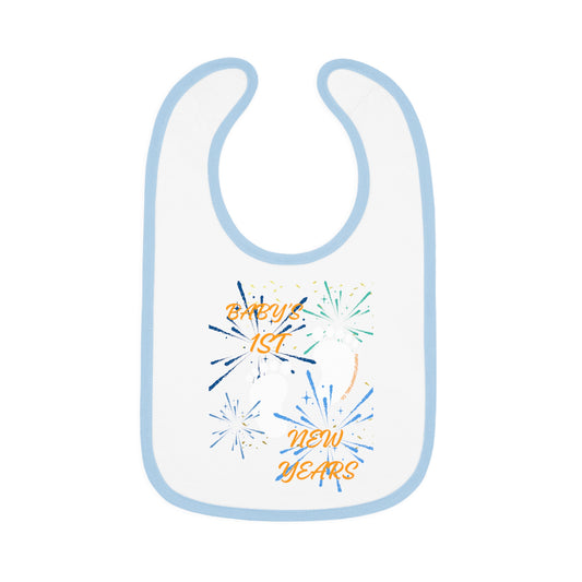 BABY 1ST NEW YEARS BIB