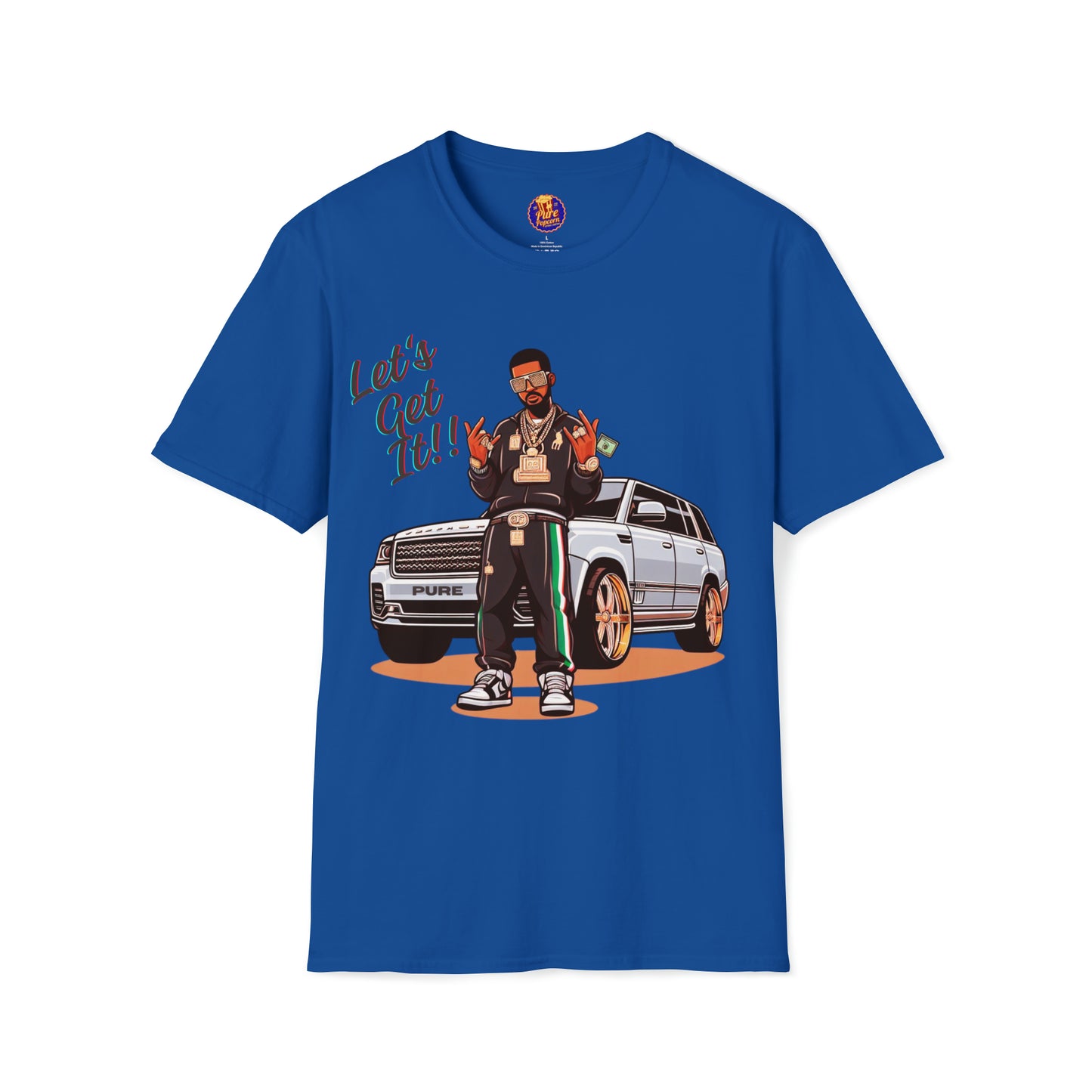 LET'S GET IT-Unisex Softstyle T-Shirt