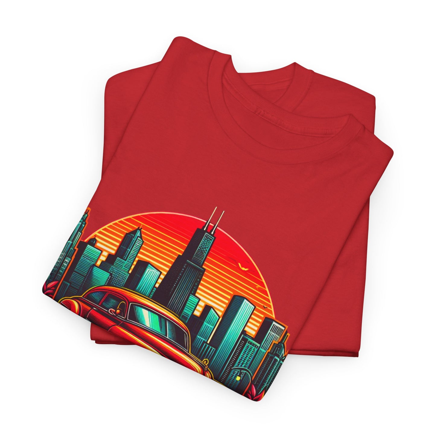 SOUTHSIDE OL SCHOOL CAR Unisex Heavy Cotton Tee
