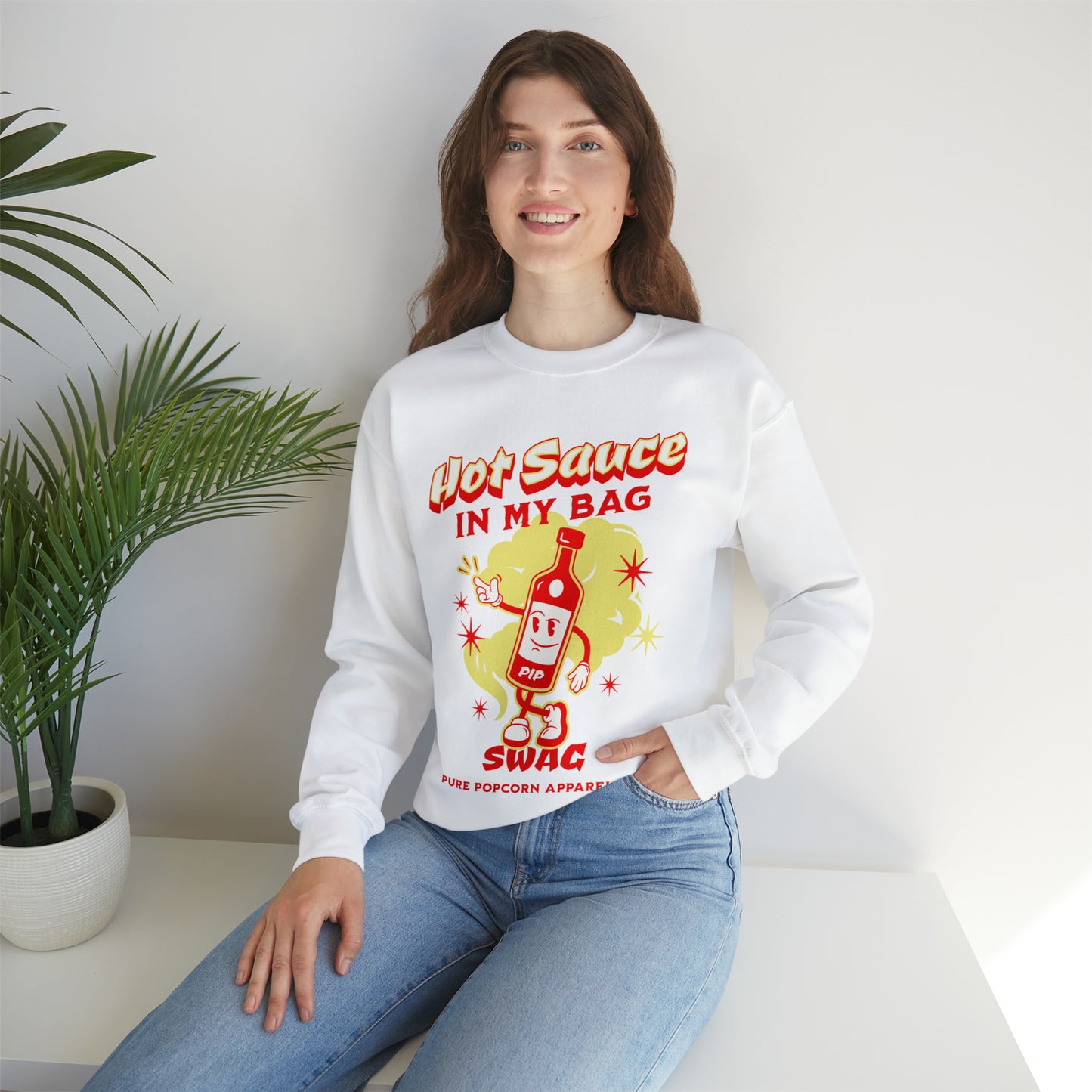 SWAGGY HOT SAUCE SWEATSHIRT