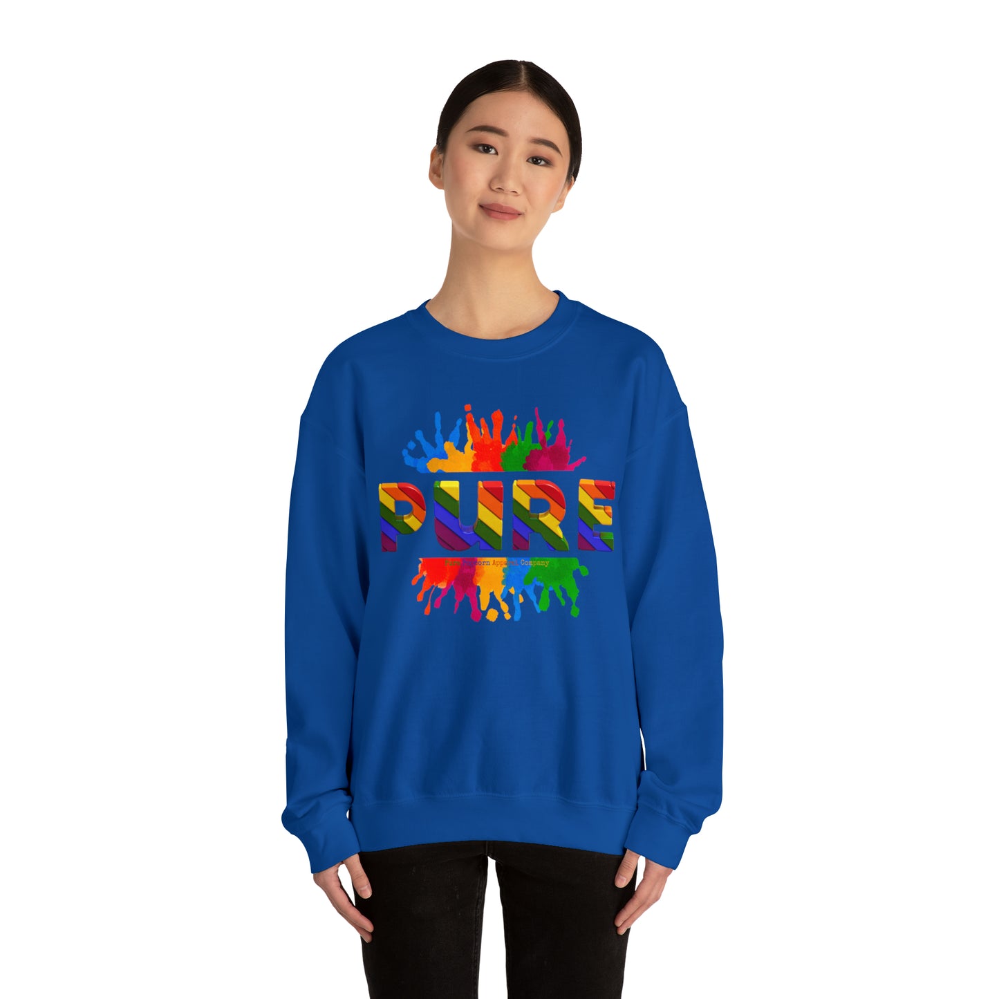 PURE PAINT SPLATTER SWEATSHIRT