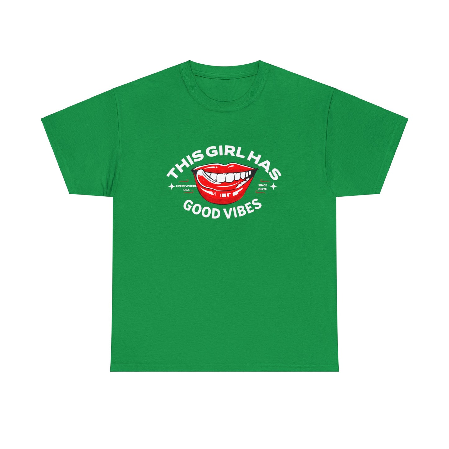 GOOD VIBES-Unisex Heavy Cotton Tee