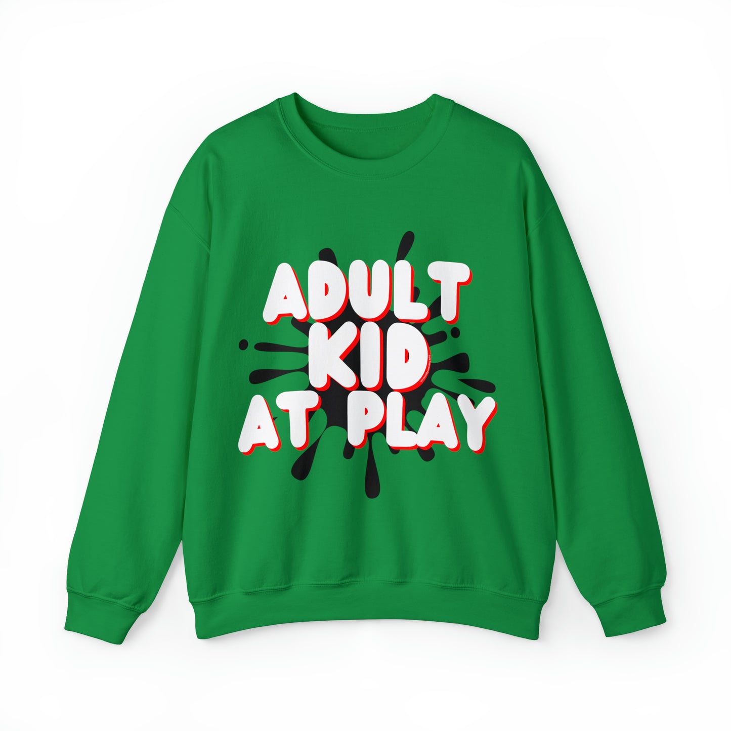 ADULT KID AT PLAY SWEATSHIRT