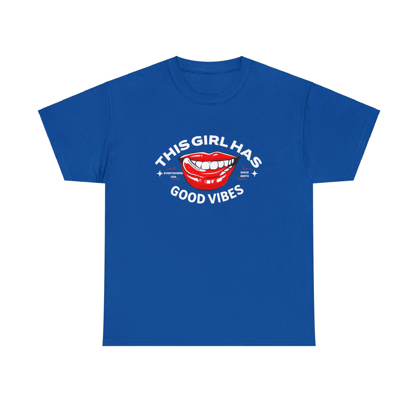 GOOD VIBES-Unisex Heavy Cotton Tee