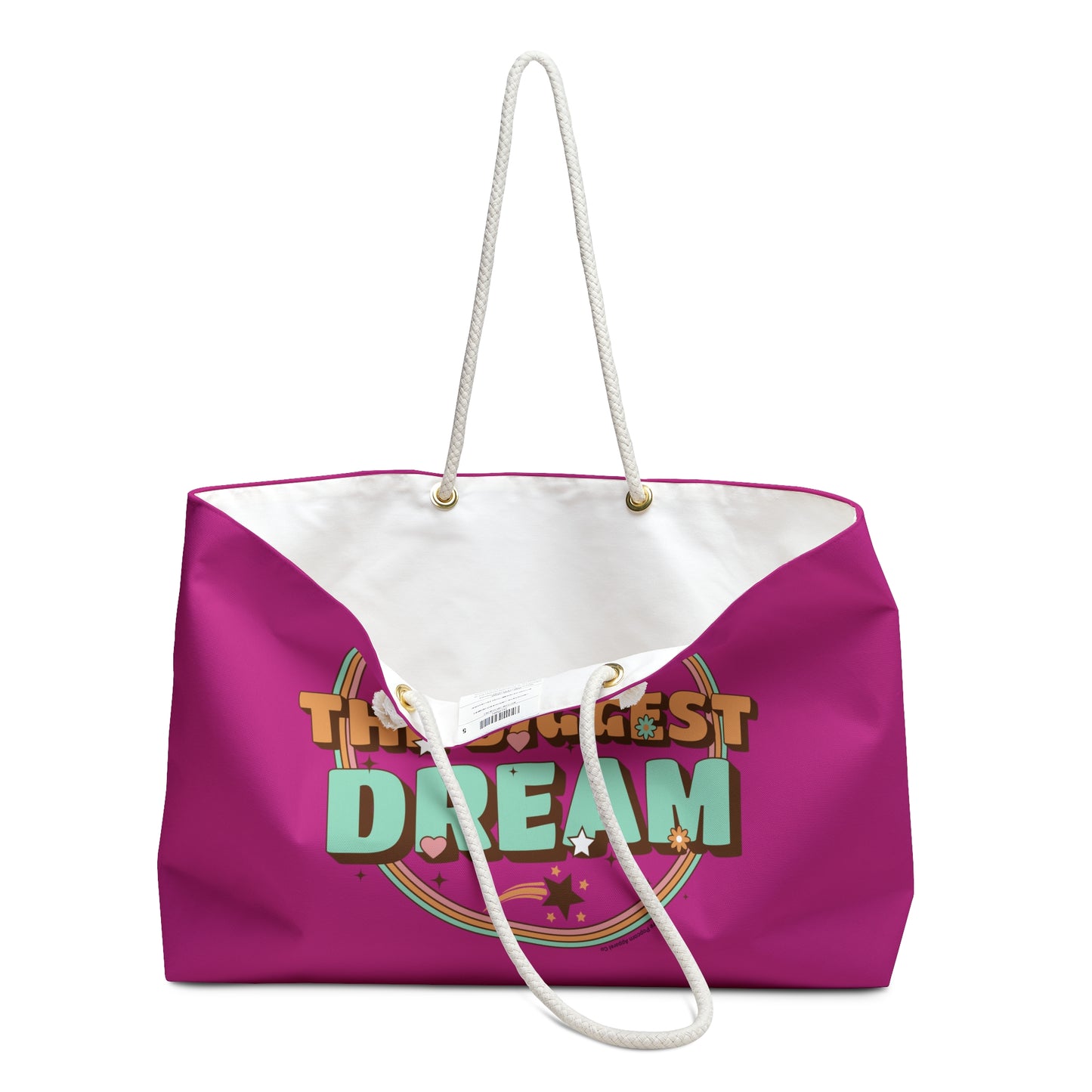 DREAM THE BIGGEST DREAM-Weekender Bag