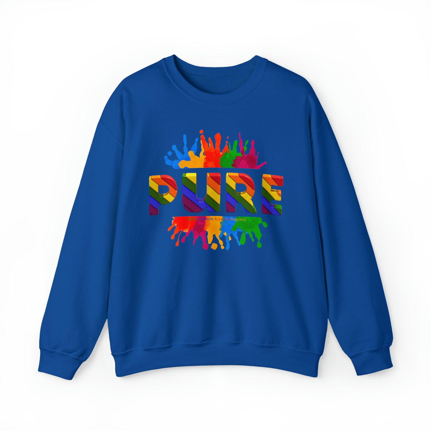 PURE PAINT SPLATTER SWEATSHIRT