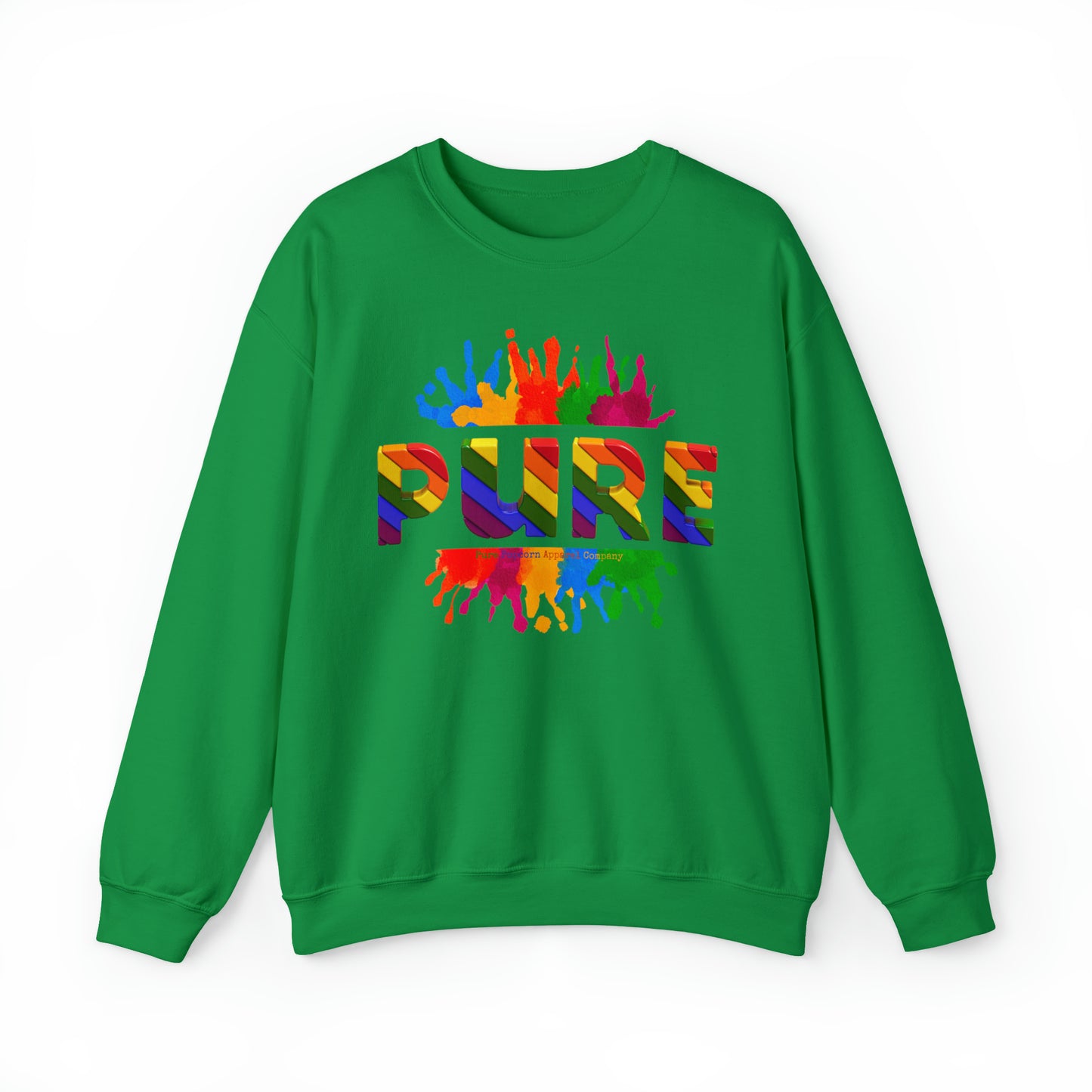 PURE PAINT SPLATTER SWEATSHIRT