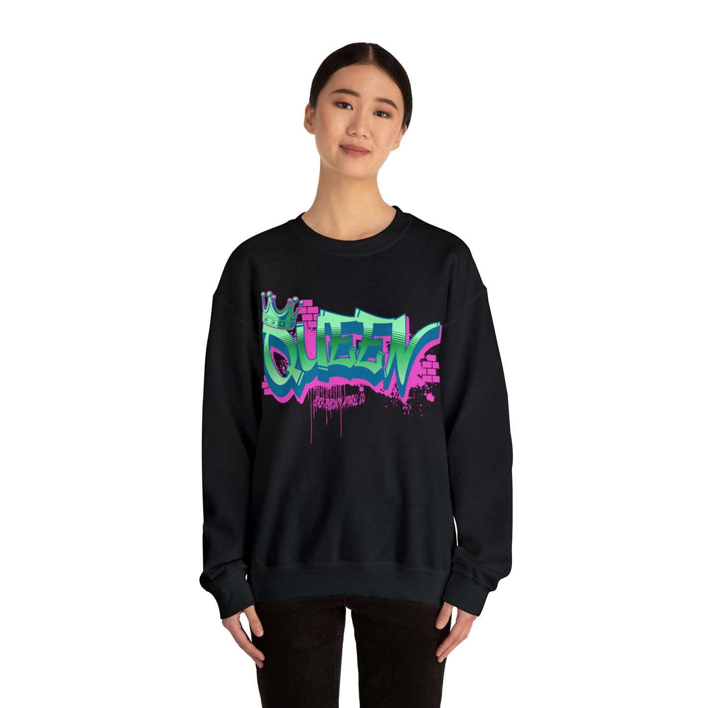 QUEEN GRAFFITI SWEATSHIRT