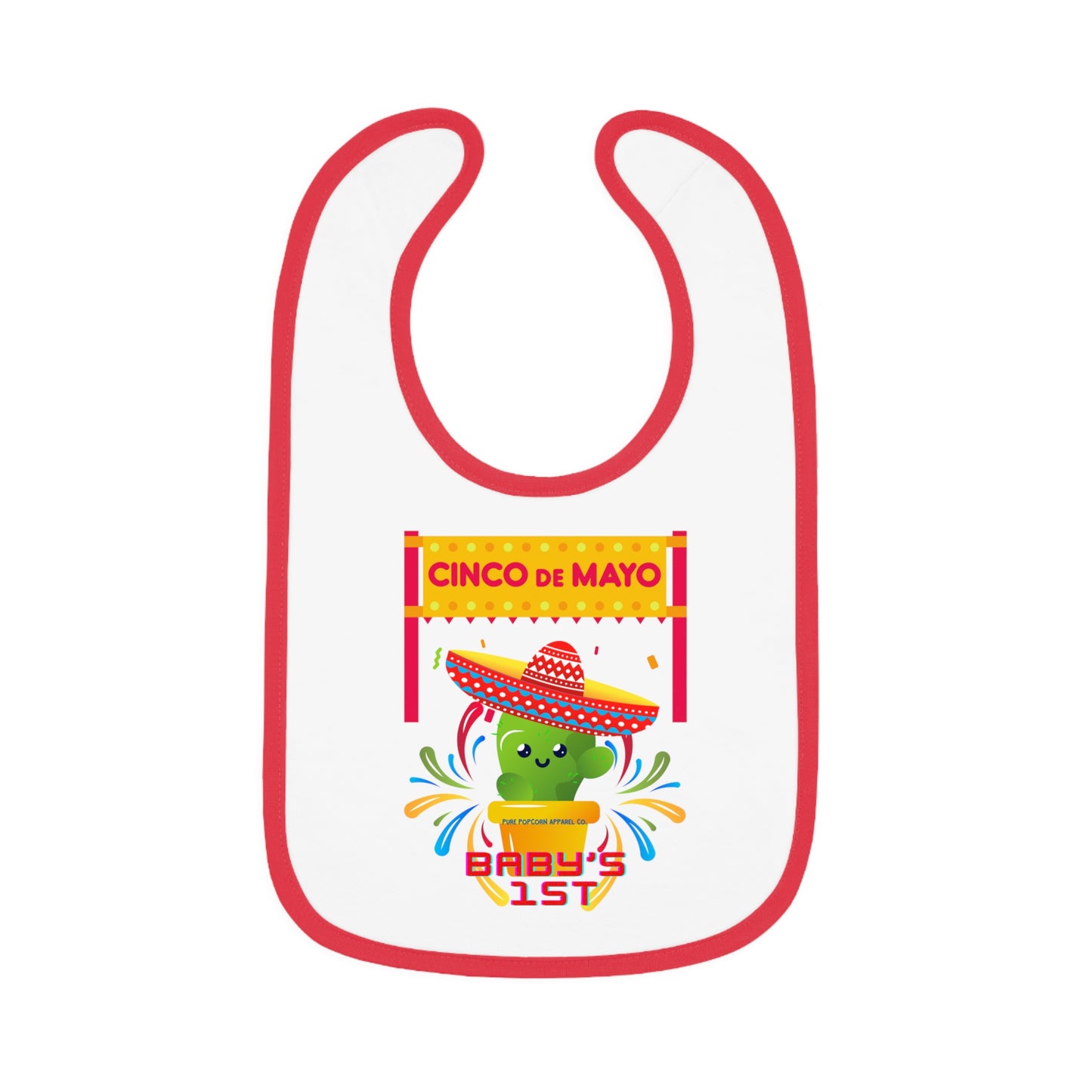 BABY 1ST CINCO DE MAYO CATUS BIB