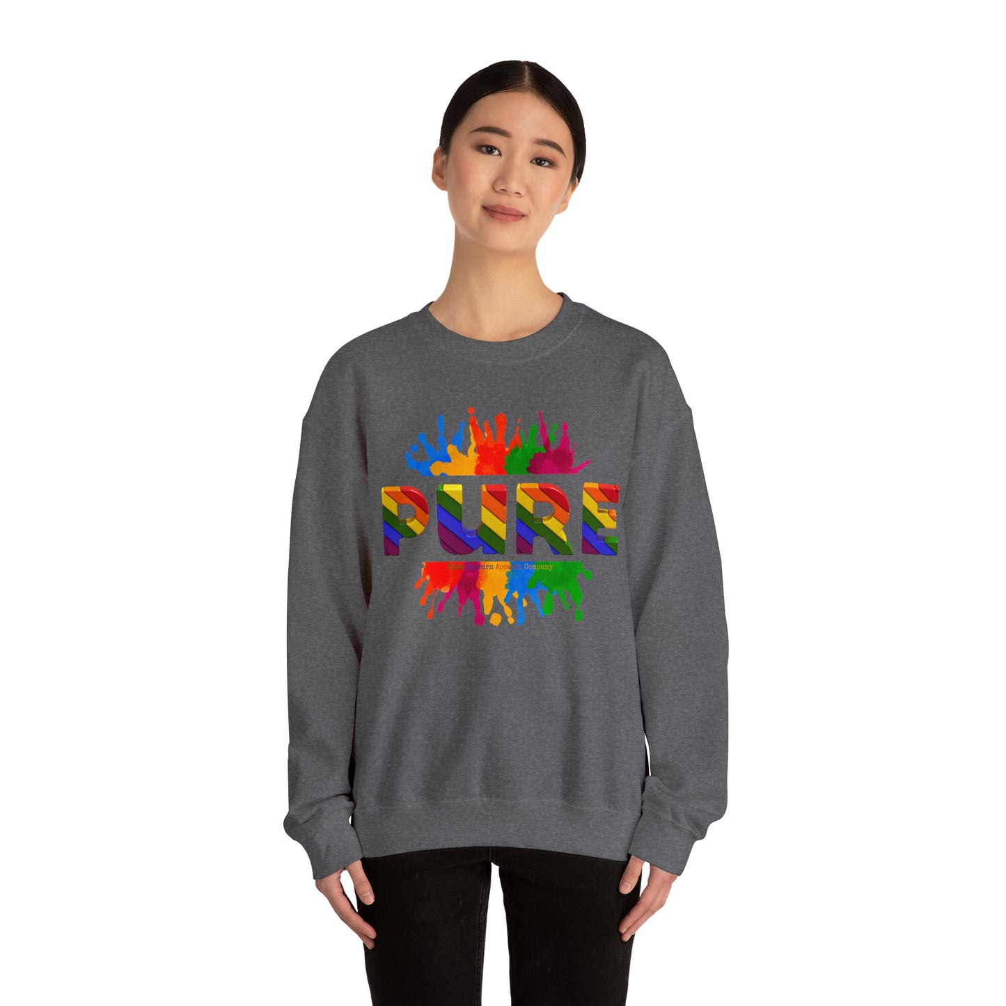 PURE PAINT SPLATTER SWEATSHIRT