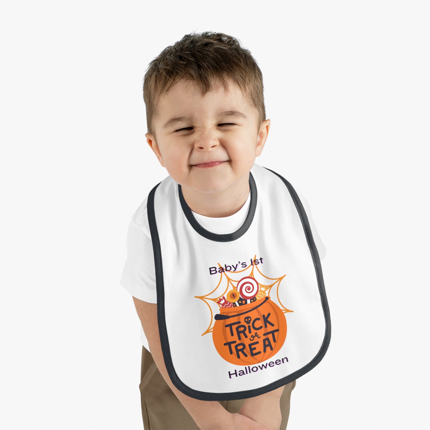 BABY 1ST TREAT OR TREAT BIB