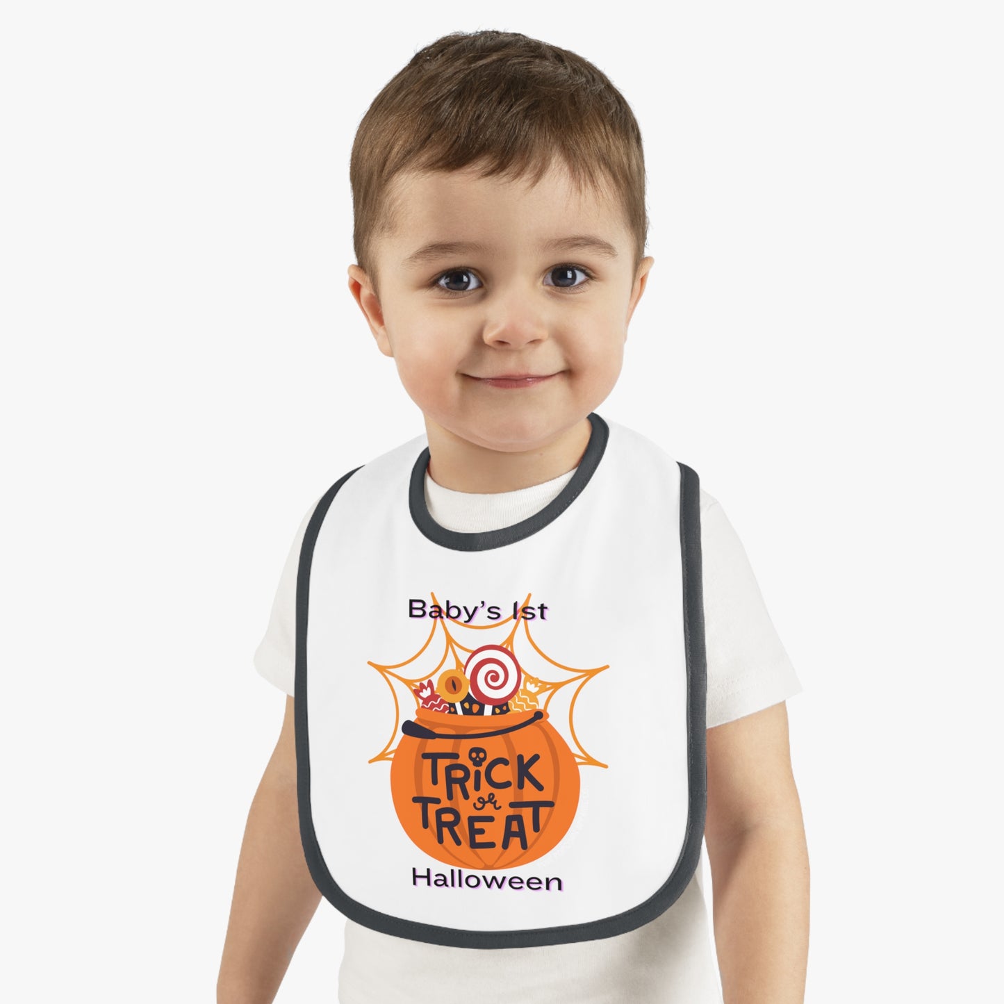 BABY 1ST TREAT OR TREAT BIB