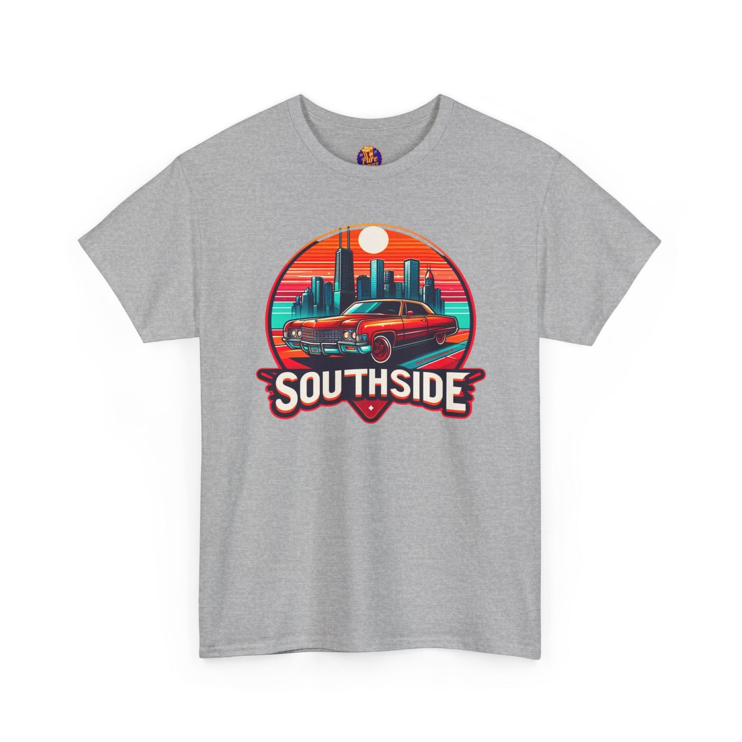 SOUTHSIDE CLASSIC SUNSET Unisex Heavy Cotton Tee