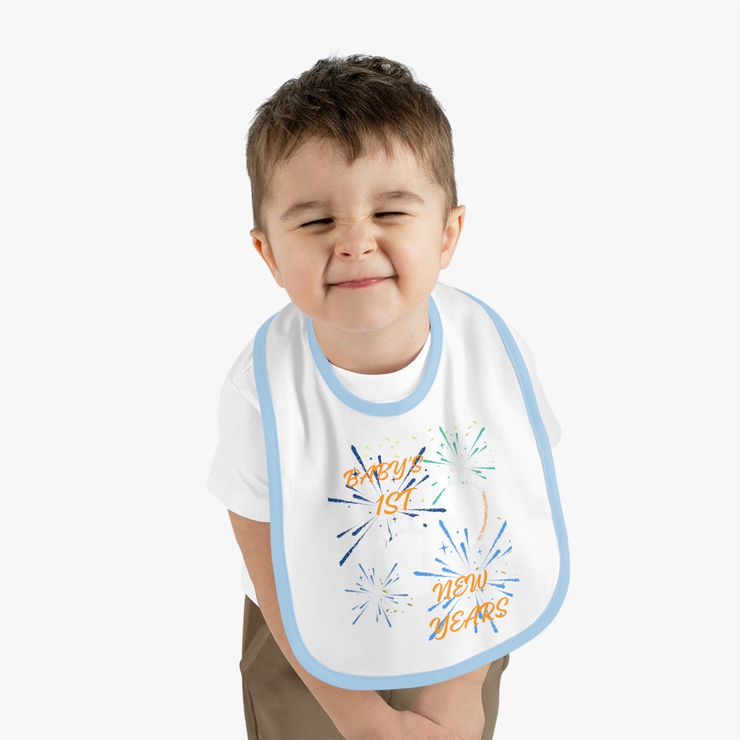 BABY 1ST NEW YEARS BIB