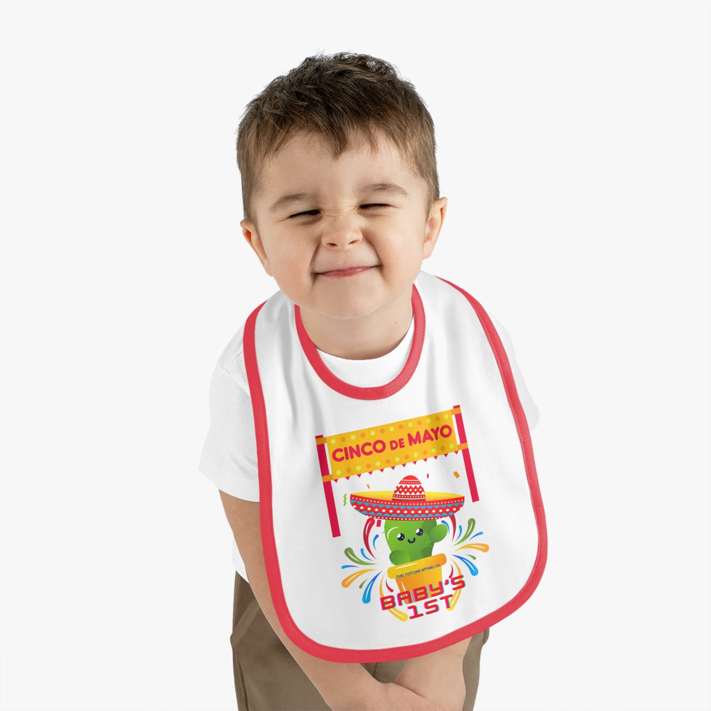 BABY 1ST CINCO DE MAYO CATUS BIB