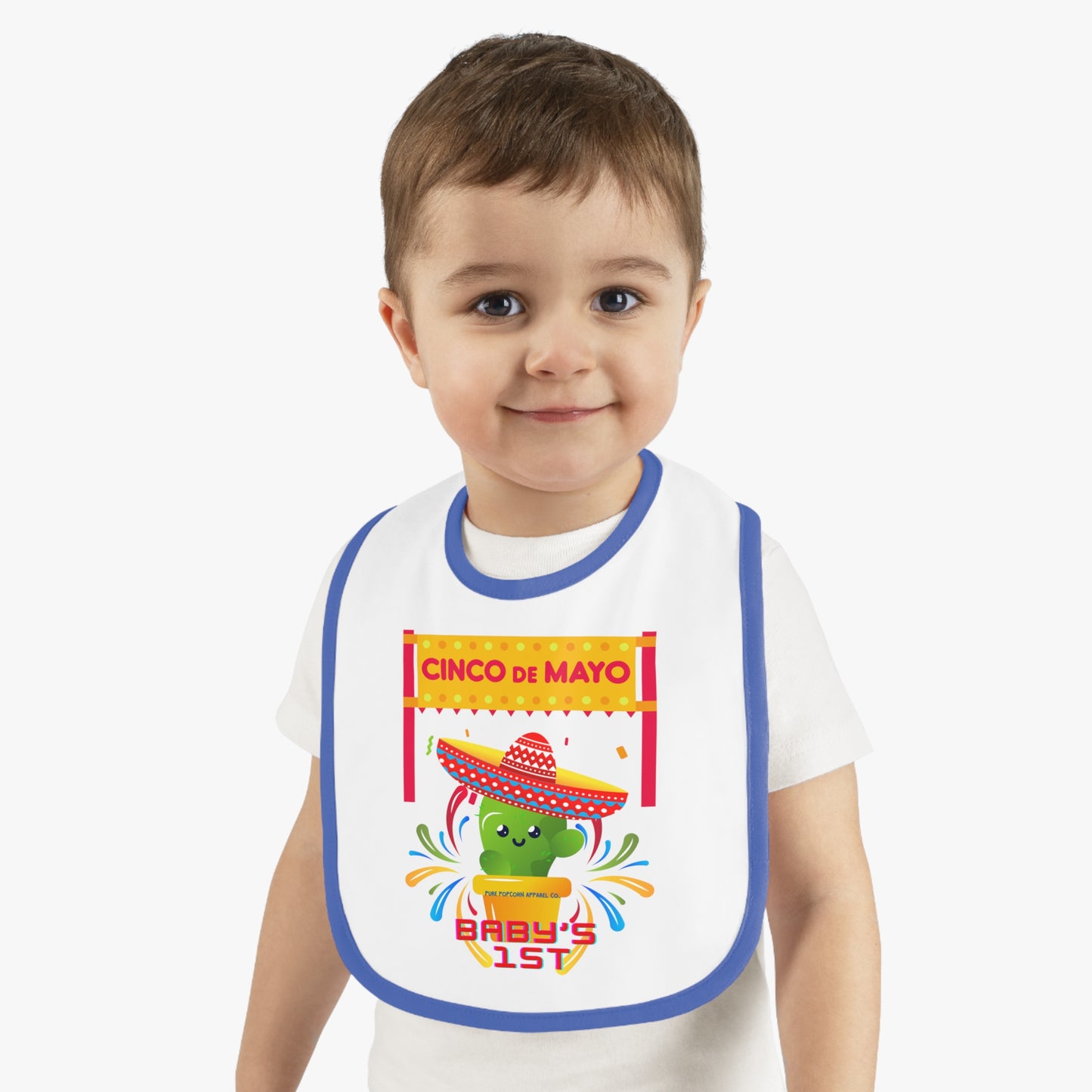 BABY 1ST CINCO DE MAYO CATUS BIB