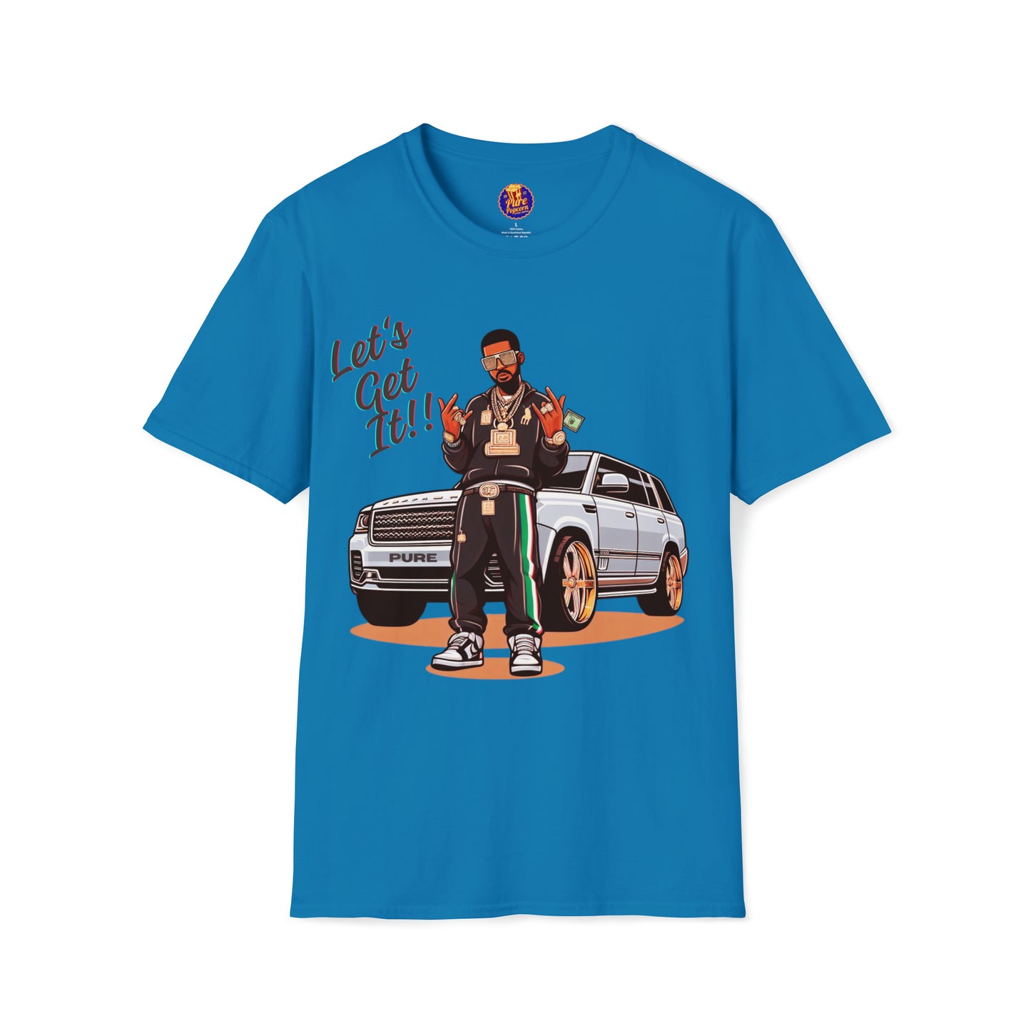 LET'S GET IT-Unisex Softstyle T-Shirt