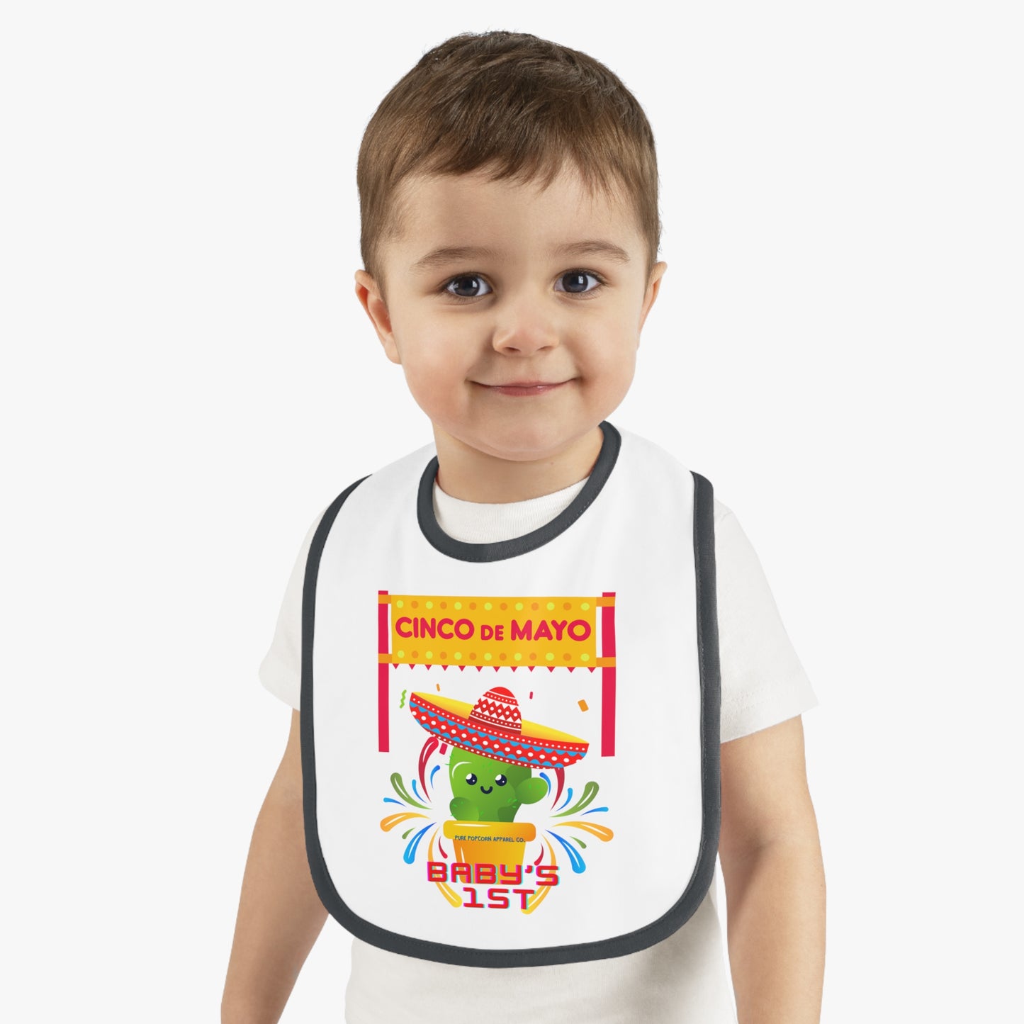 BABY 1ST CINCO DE MAYO CATUS BIB