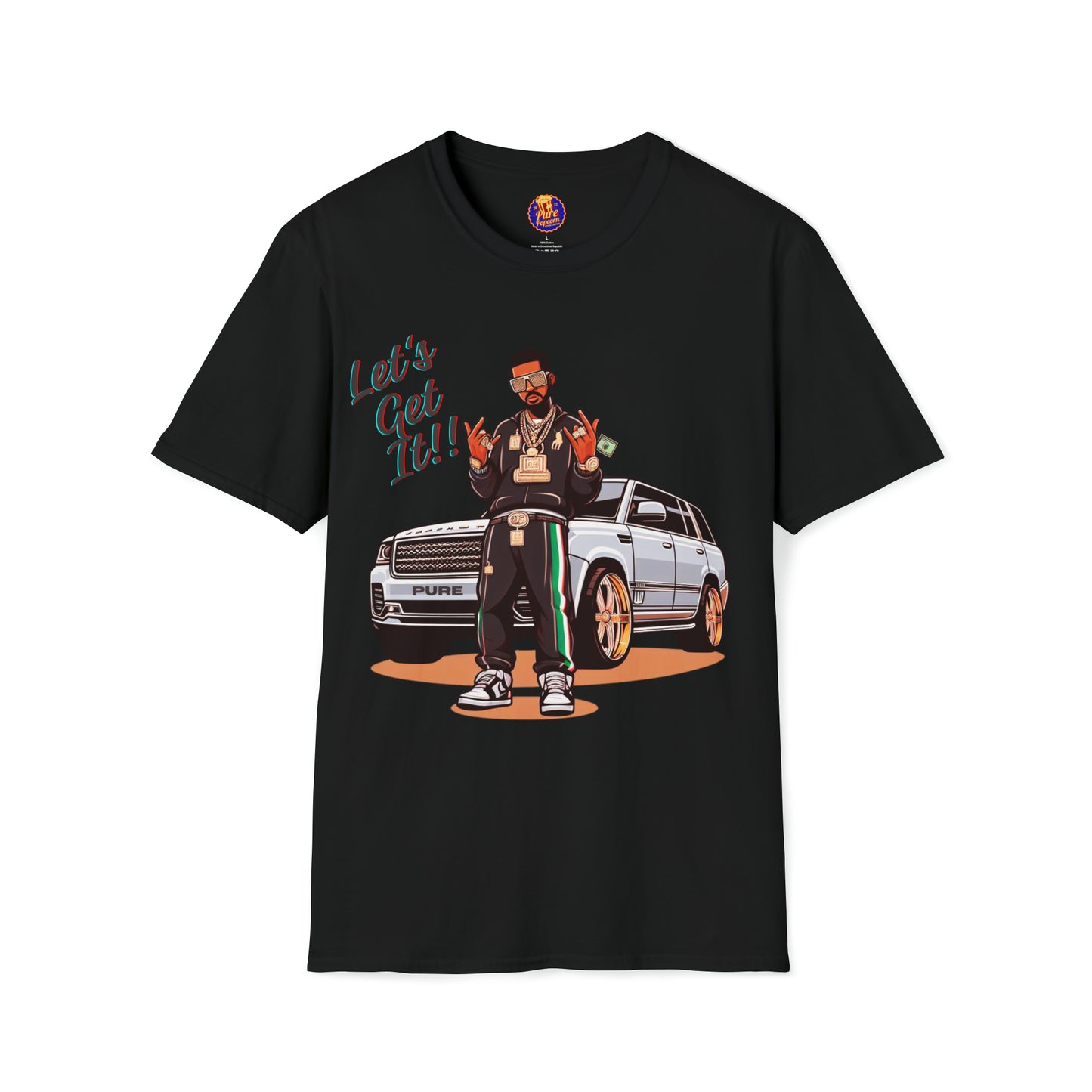 LET'S GET IT-Unisex Softstyle T-Shirt