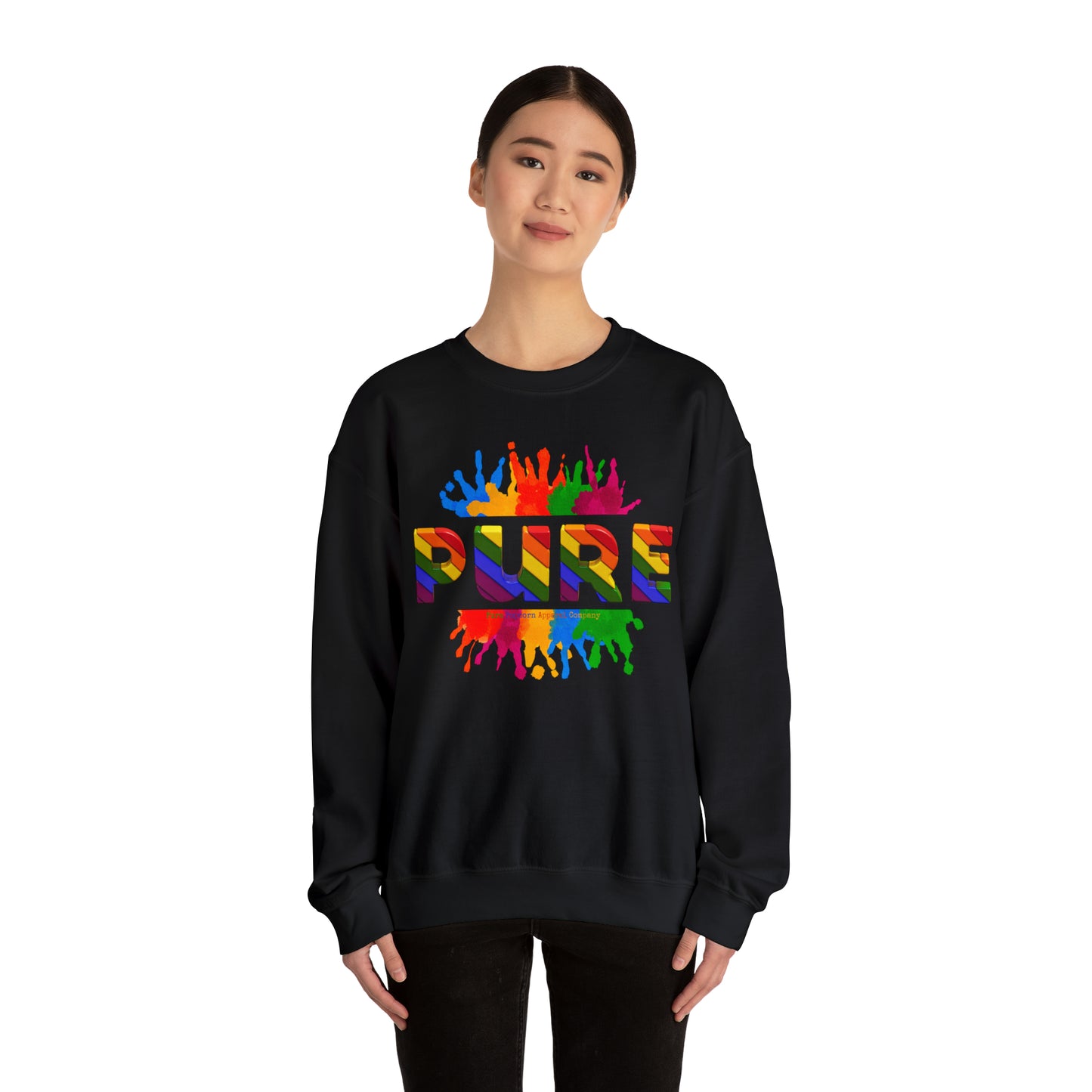 PURE PAINT SPLATTER SWEATSHIRT