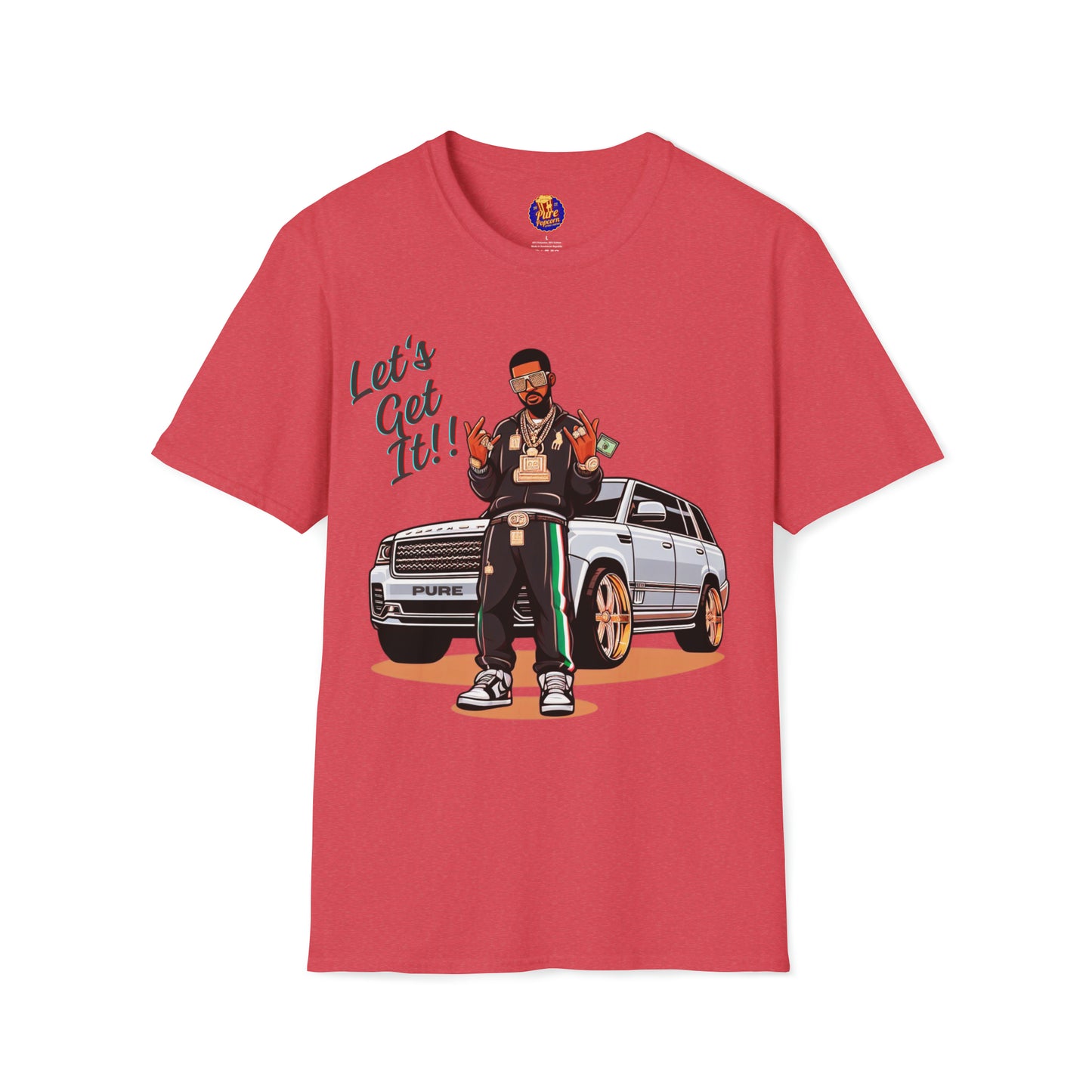 LET'S GET IT-Unisex Softstyle T-Shirt