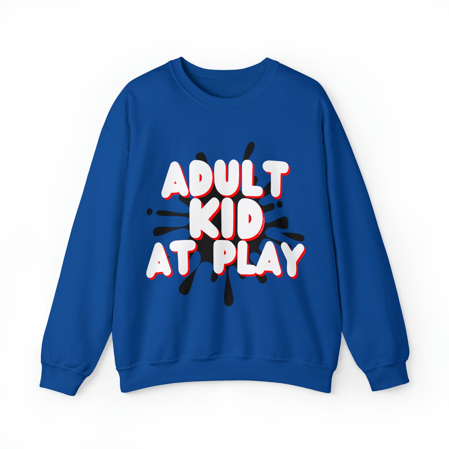 ADULT KID AT PLAY SWEATSHIRT