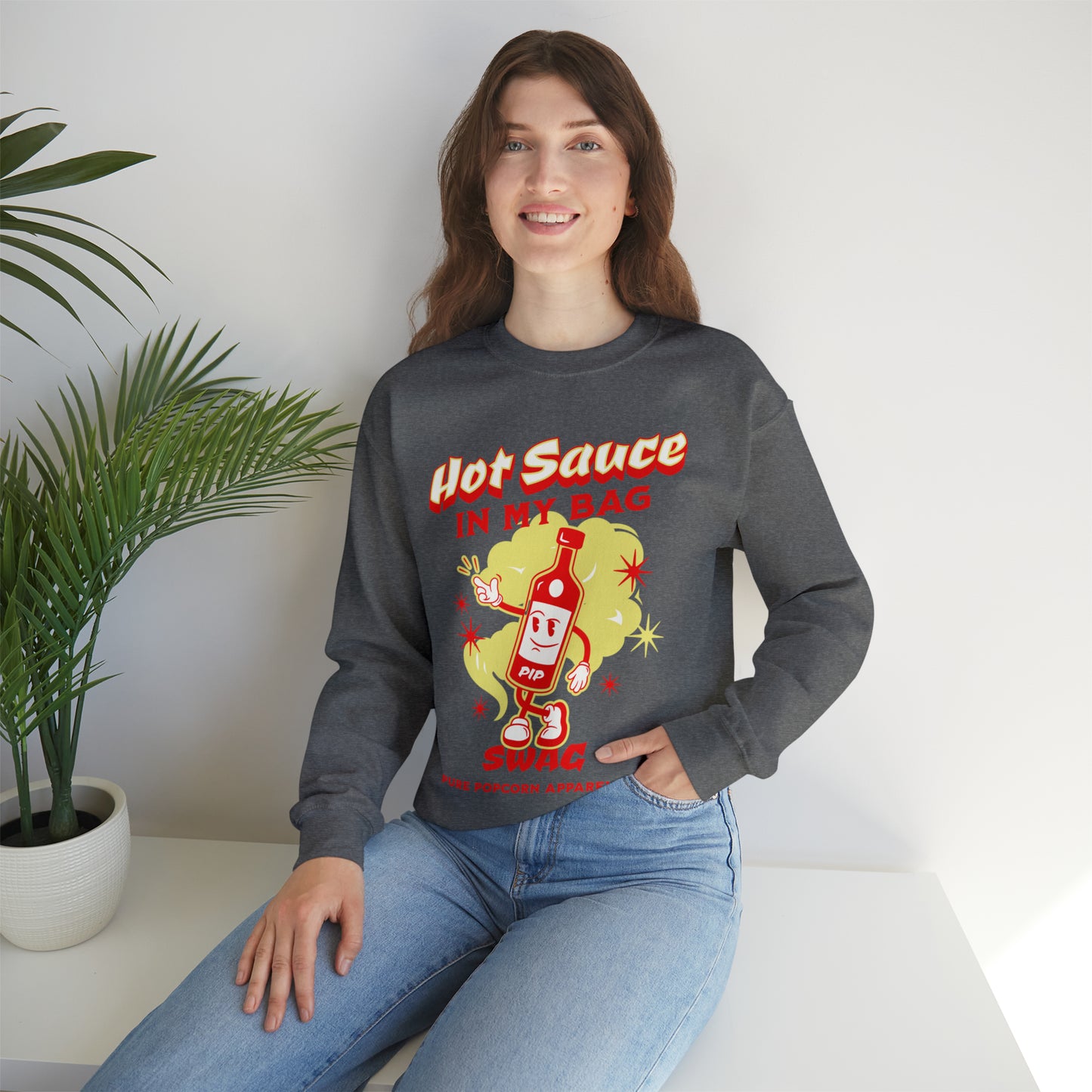 SWAGGY HOT SAUCE SWEATSHIRT
