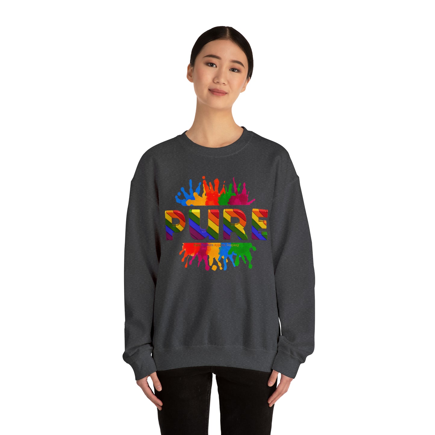 PURE PAINT SPLATTER SWEATSHIRT
